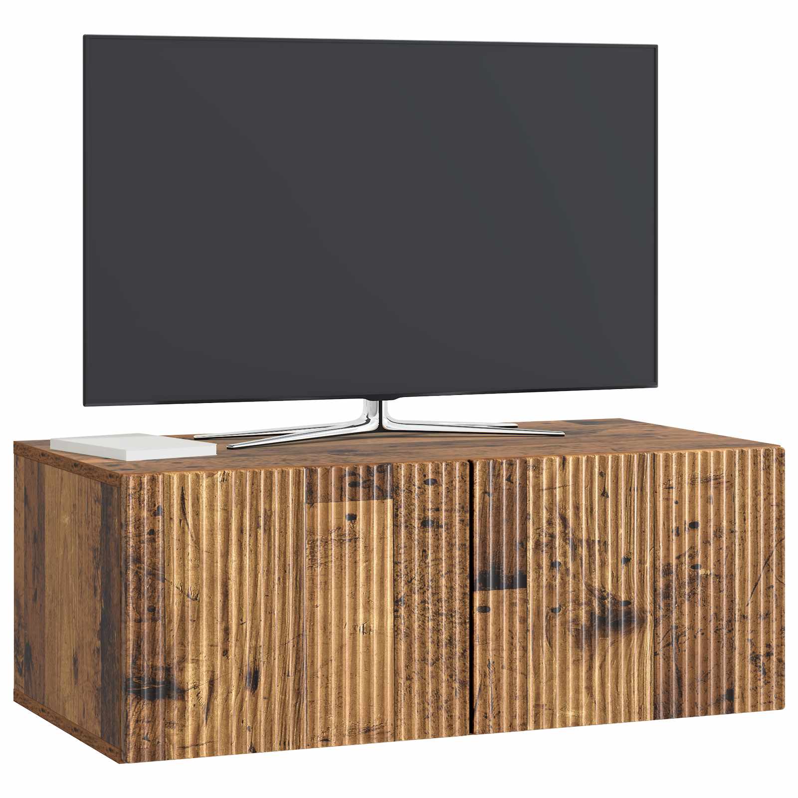 Meuble TV mural Bois ancien 78,5 x 41 x 30 cm Bois d'ingénierie - XIOS