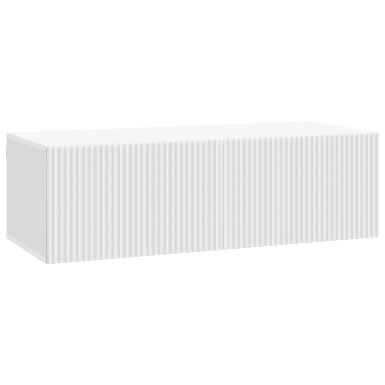 Meuble TV mural Blanc 98 x 41 x 30 cm Bois d'ingénierie - XIOS