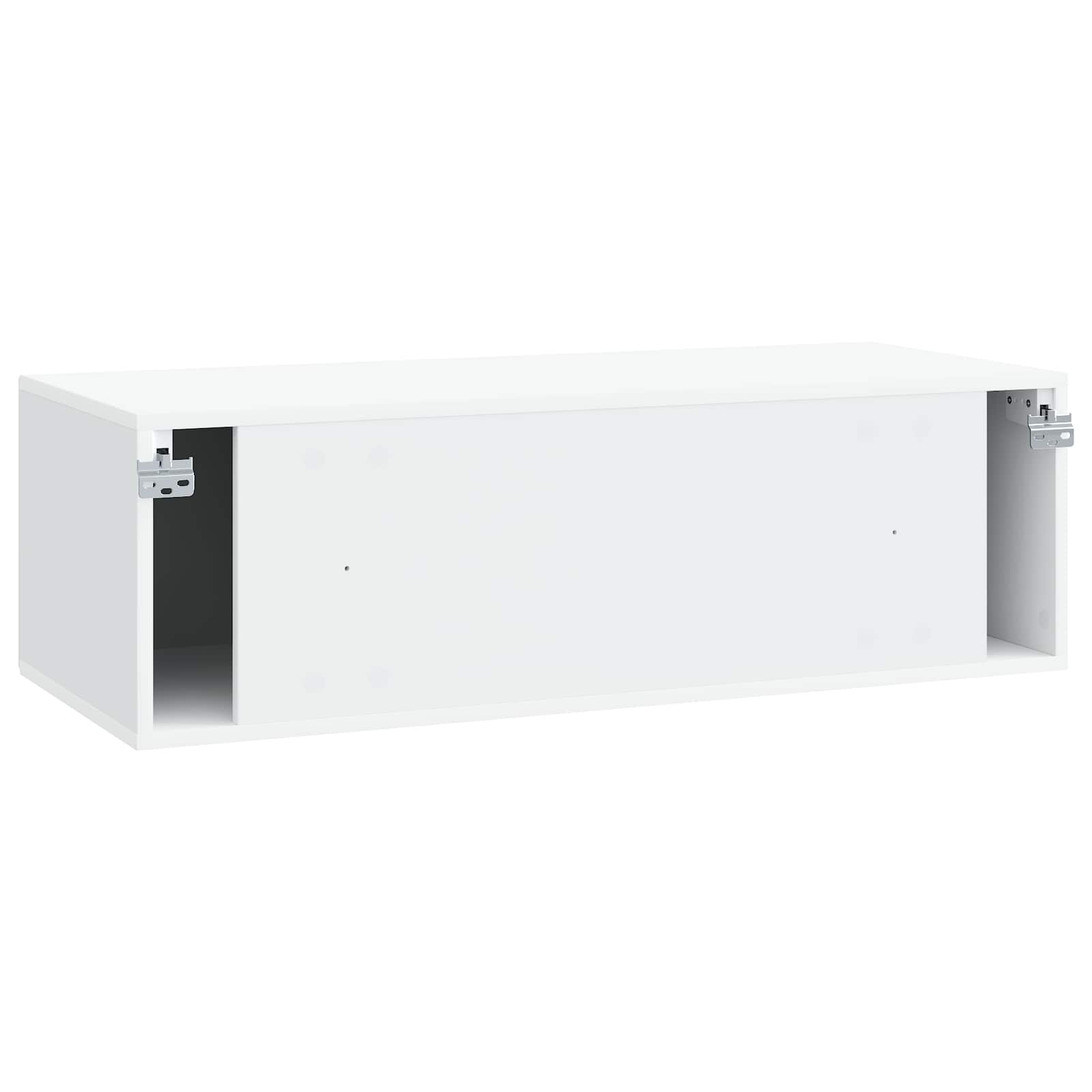 Meuble TV mural Blanc 98 x 41 x 30 cm Bois d'ingénierie - XIOS