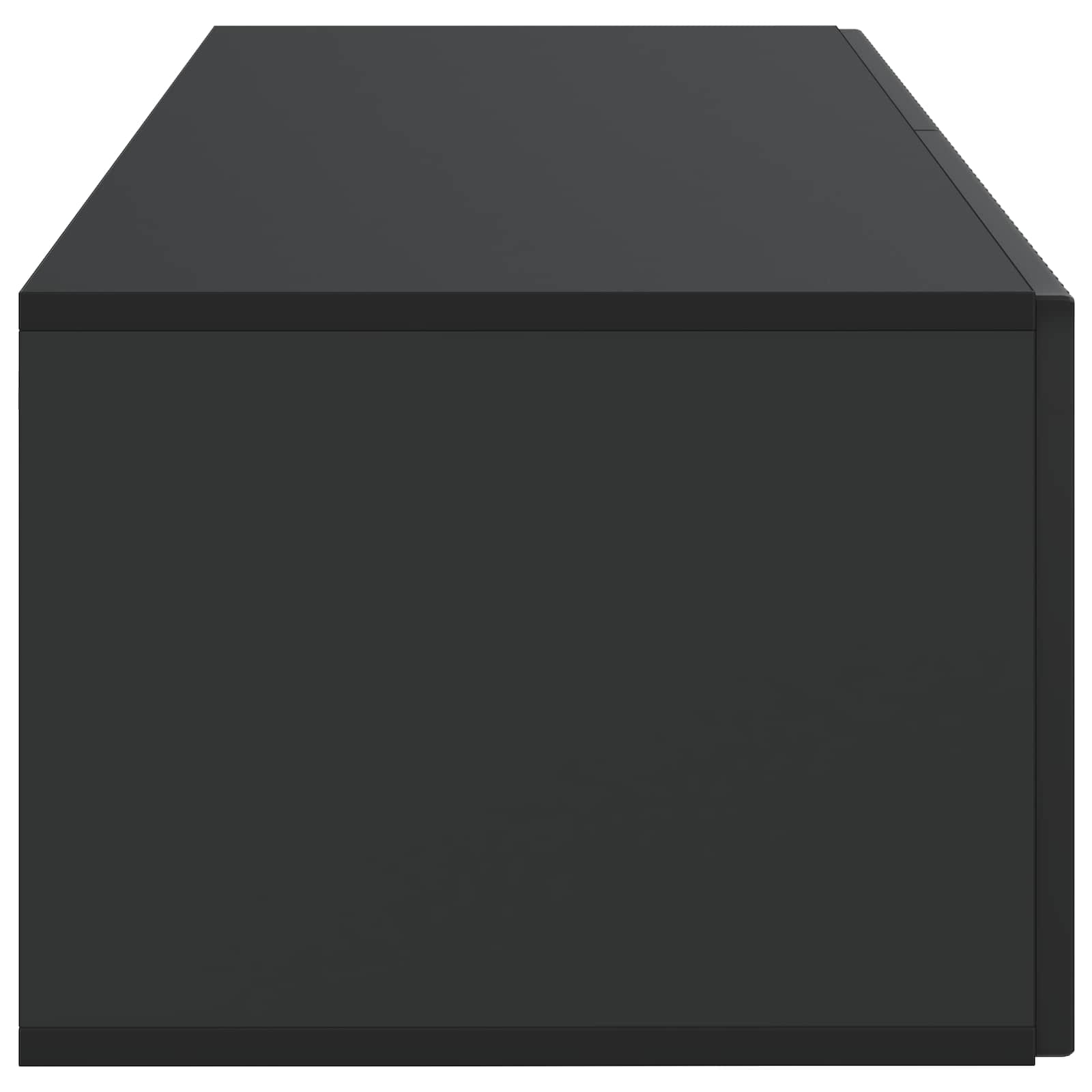 Meuble TV mural Noir 98 x 41 x 30 cm Bois d'ingénierie - XIOS