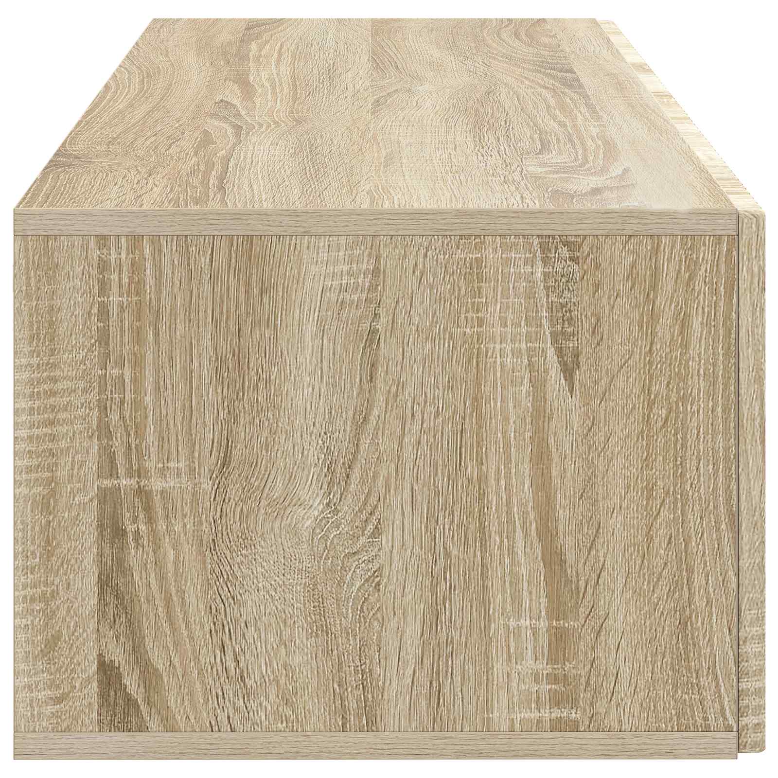 Meuble TV mural Chêne Sonoma 98 x 41 x 30 cm Bois d'ingénierie - XIOS