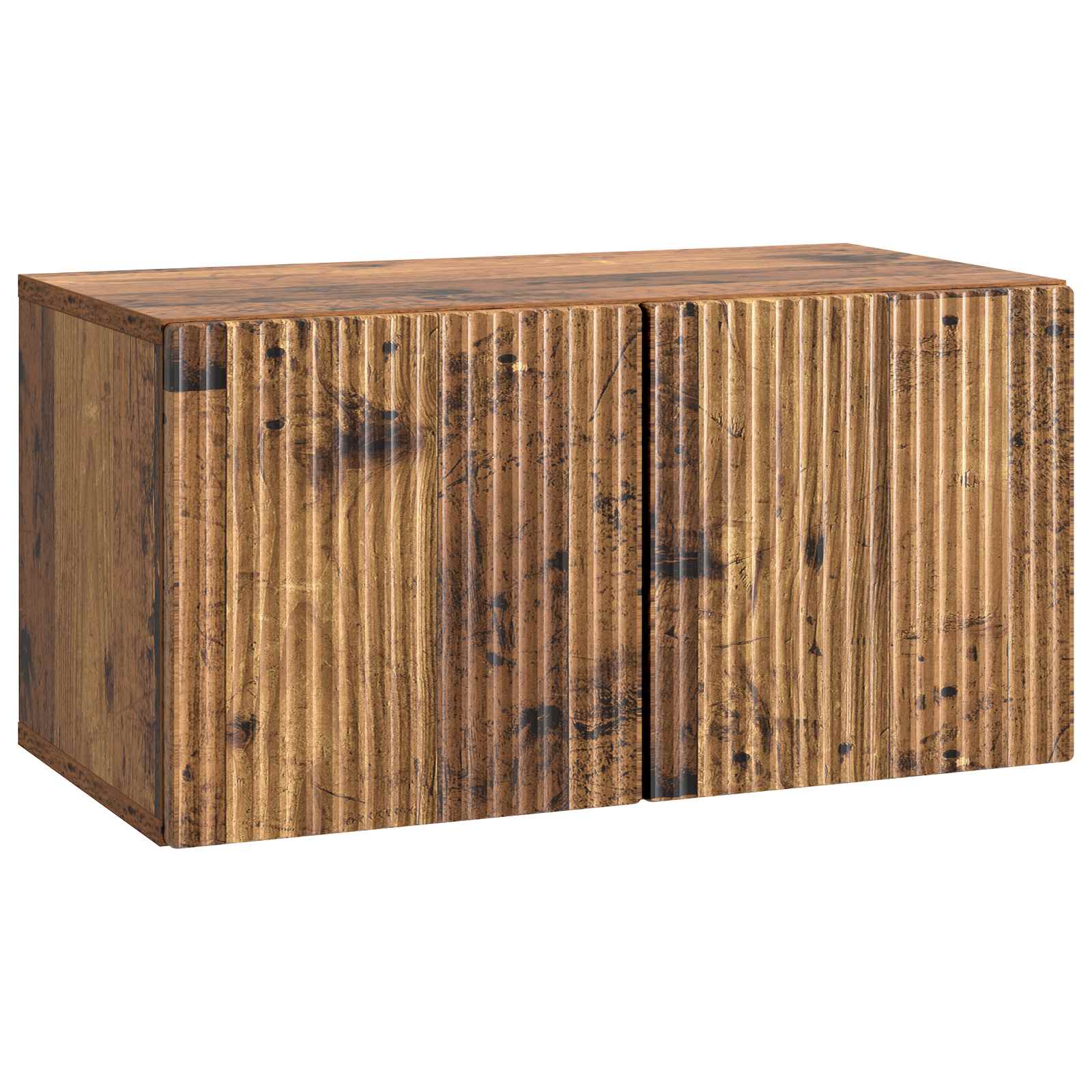 Meuble TV mural Bois ancien 59,5 x 31 x 30 cm Bois d'ingénierie - XIOS