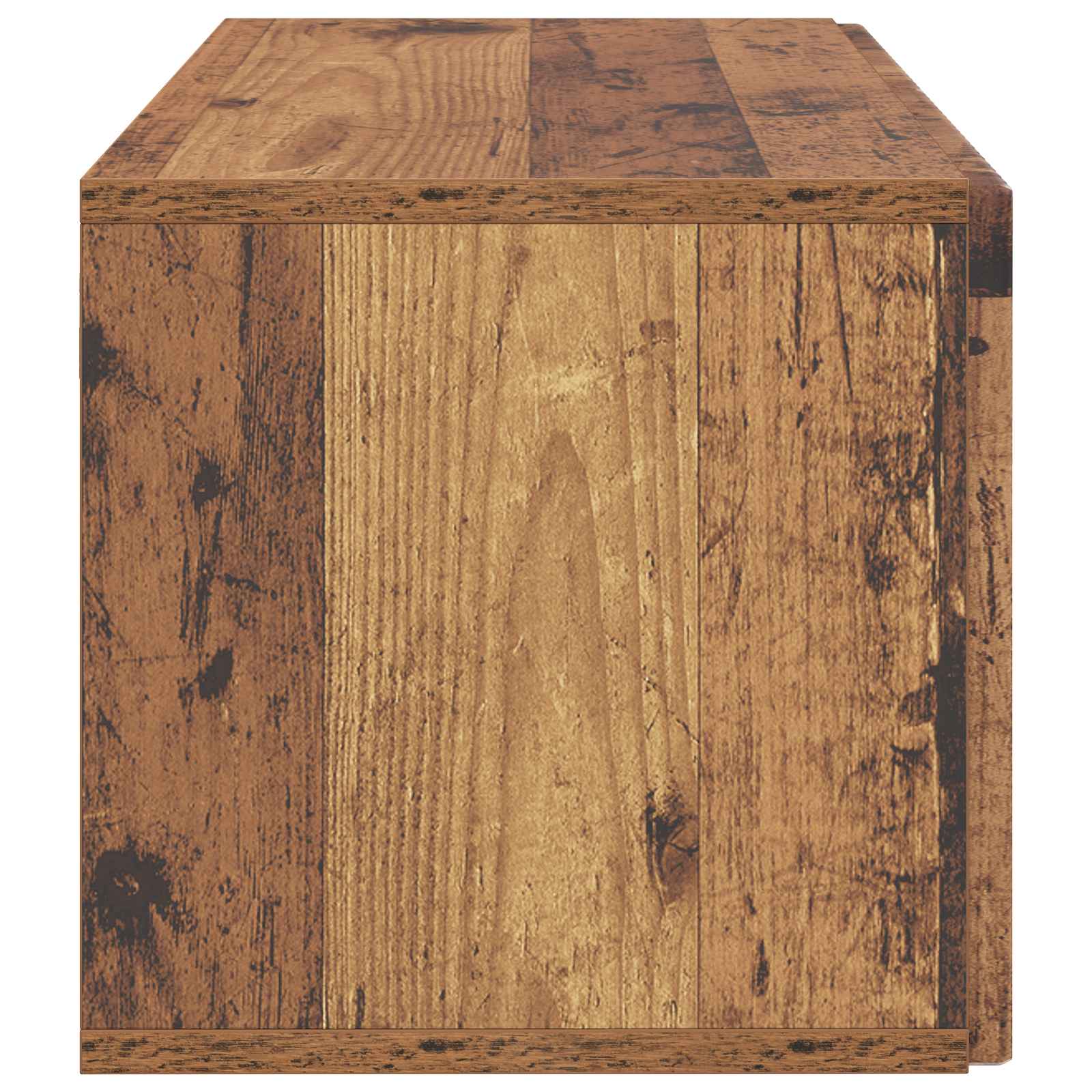 Meuble TV mural Bois ancien 59,5 x 31 x 30 cm Bois d'ingénierie - XIOS
