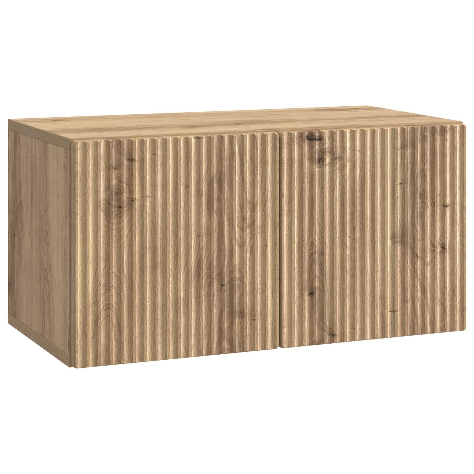 Meuble TV mural 59,5 x 31 x 30 cm Chêne artisanal - XIOS