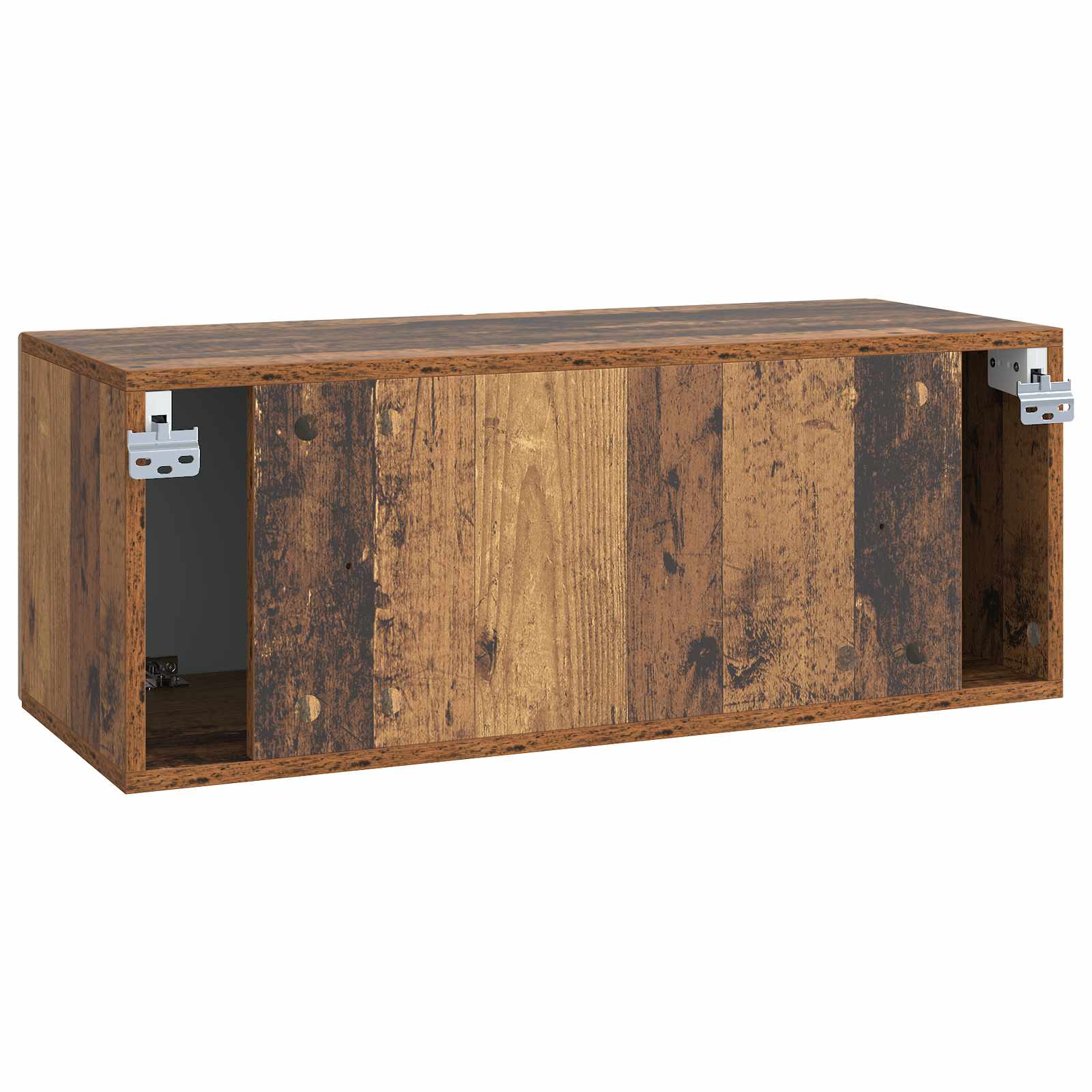 Meuble TV mural Bois ancien 78,5 x 31 x 30 cm Bois d'ingénierie - XIOS