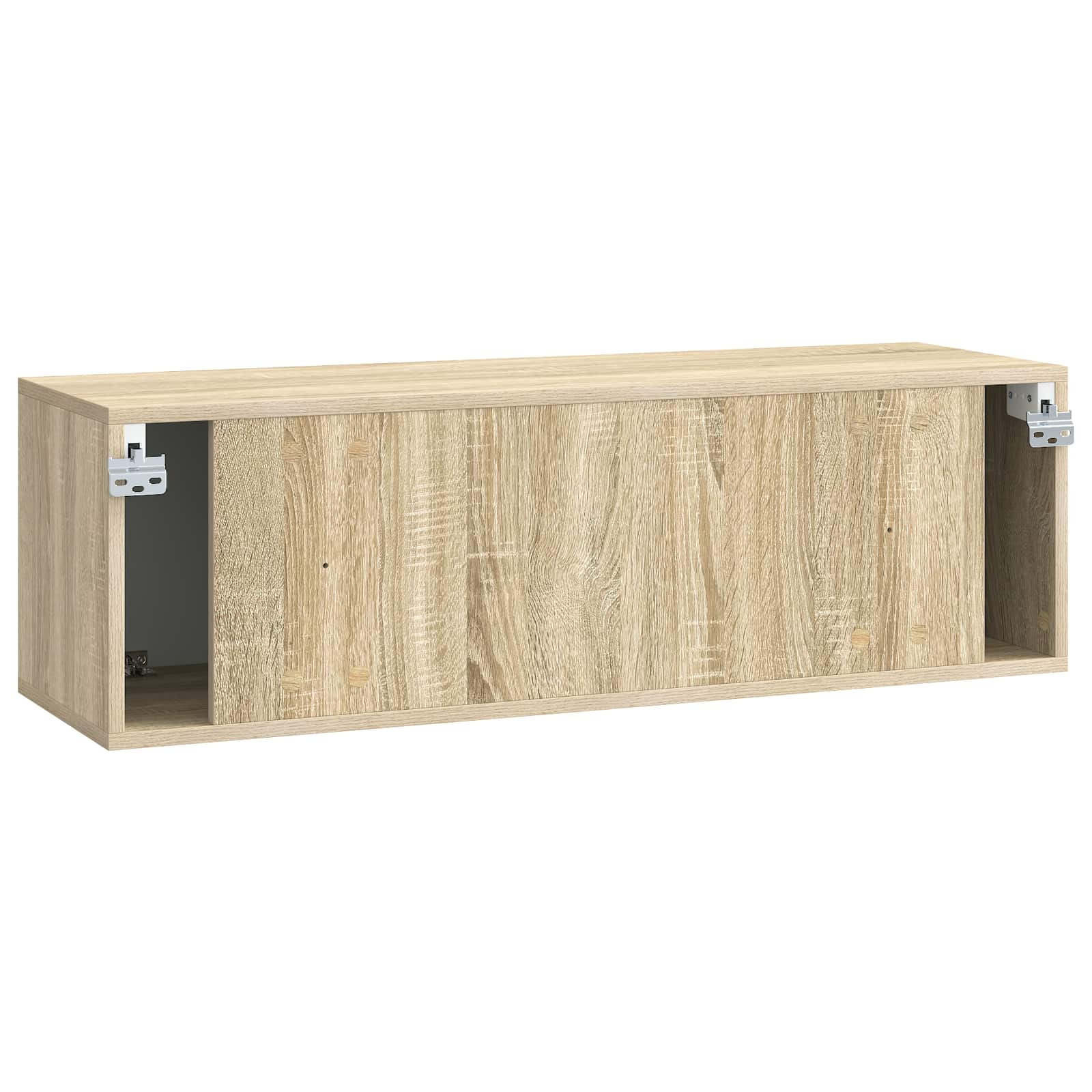 Meuble TV mural Chêne Sonoma 98 x 31 x 30 cm Bois d'ingénierie - XIOS