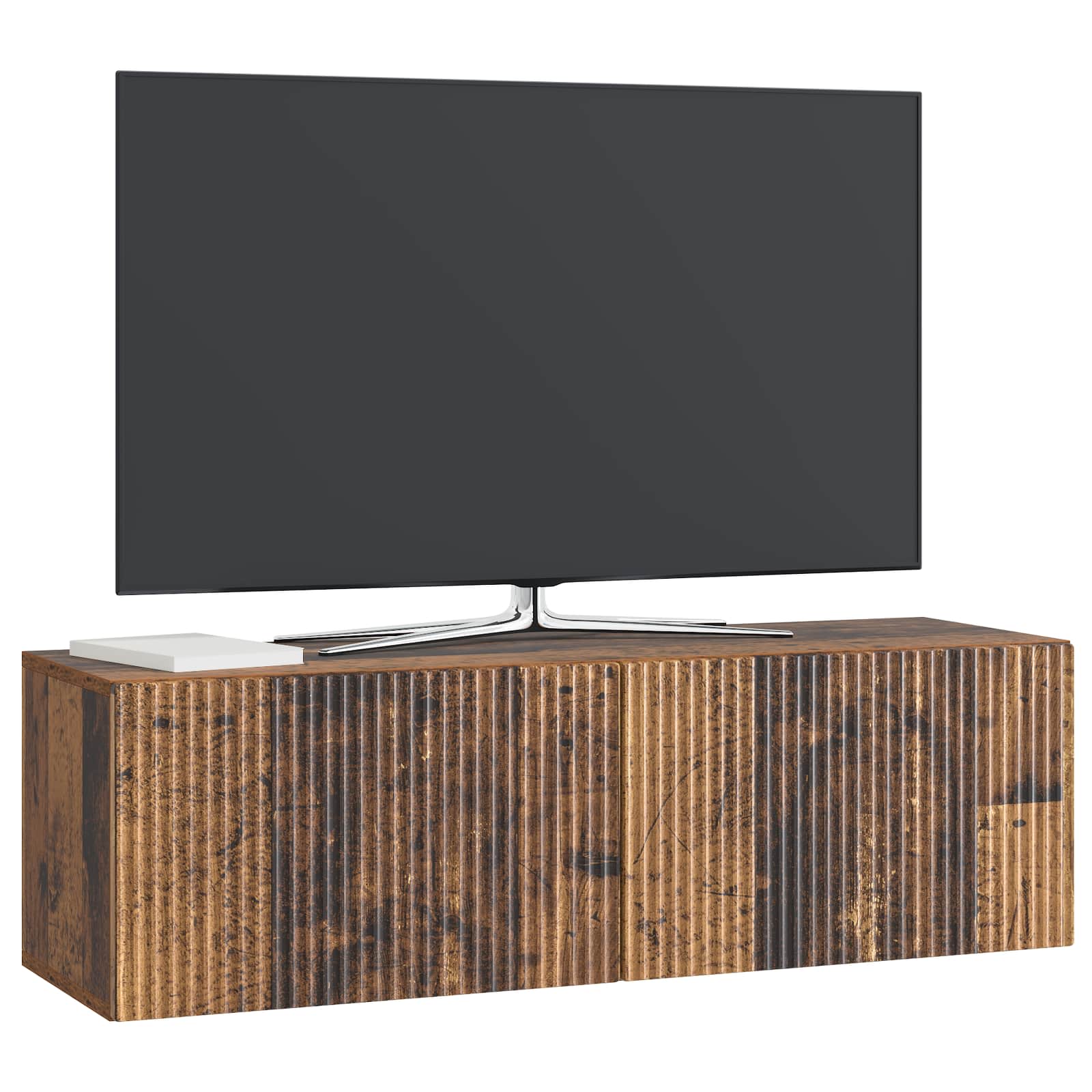 Meuble TV mural Bois ancien 98 x 31 x 30 cm Bois d'ingénierie - XIOS