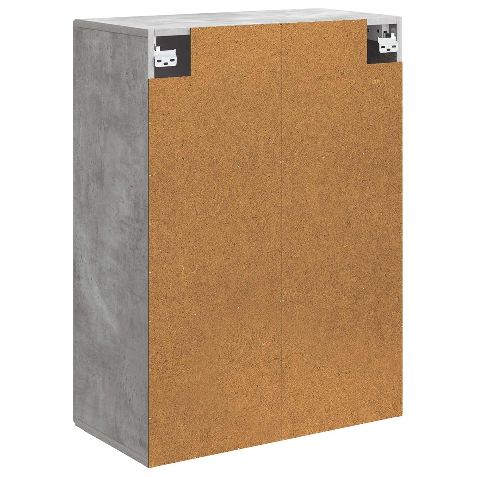 Armoire Murale Gris béton 66 x 34,5 x 90 cm Bois d'ingénierie - XIOS