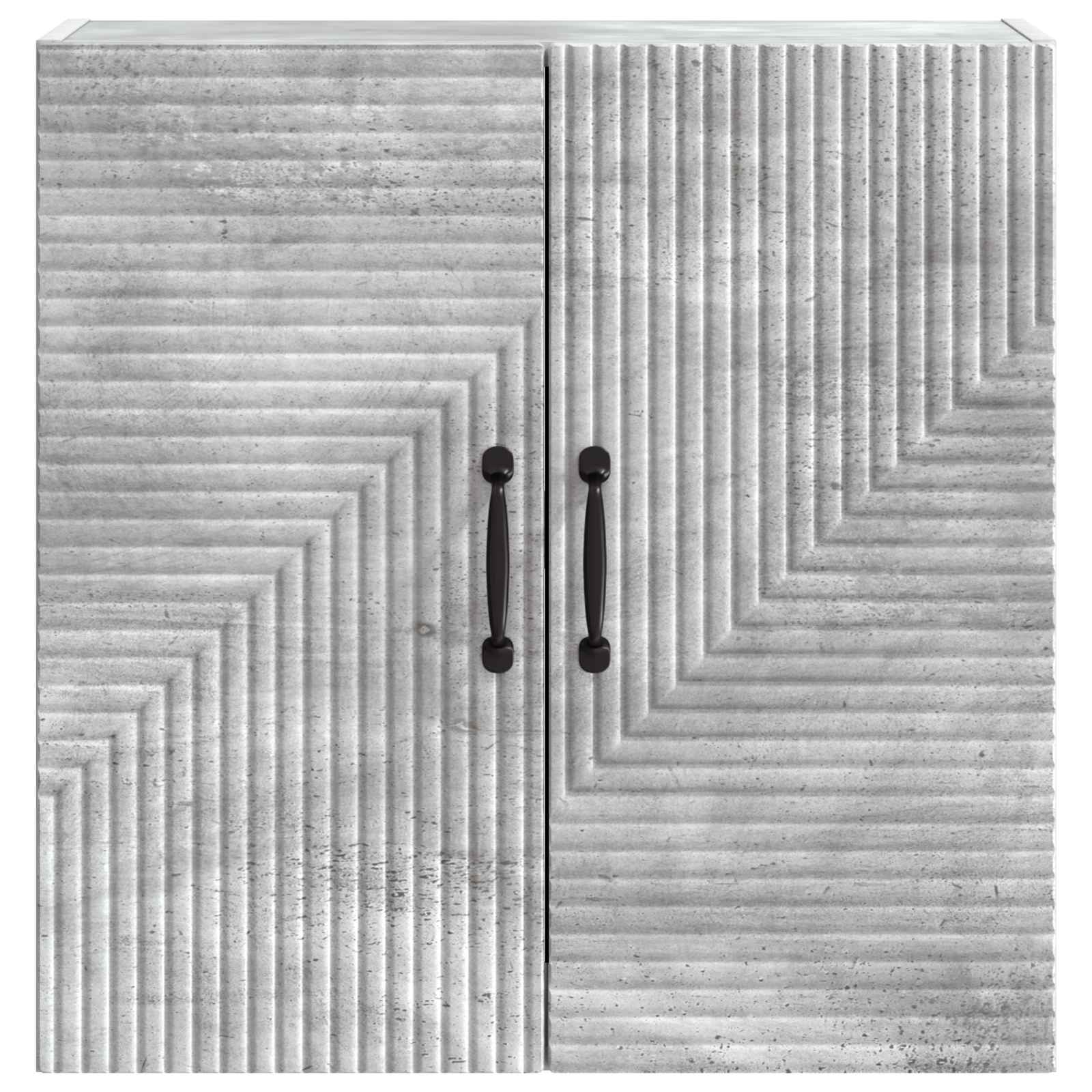 Armoire Murale Gris béton 59 x 31 x 60 cm Bois d'ingénierie - XIOS