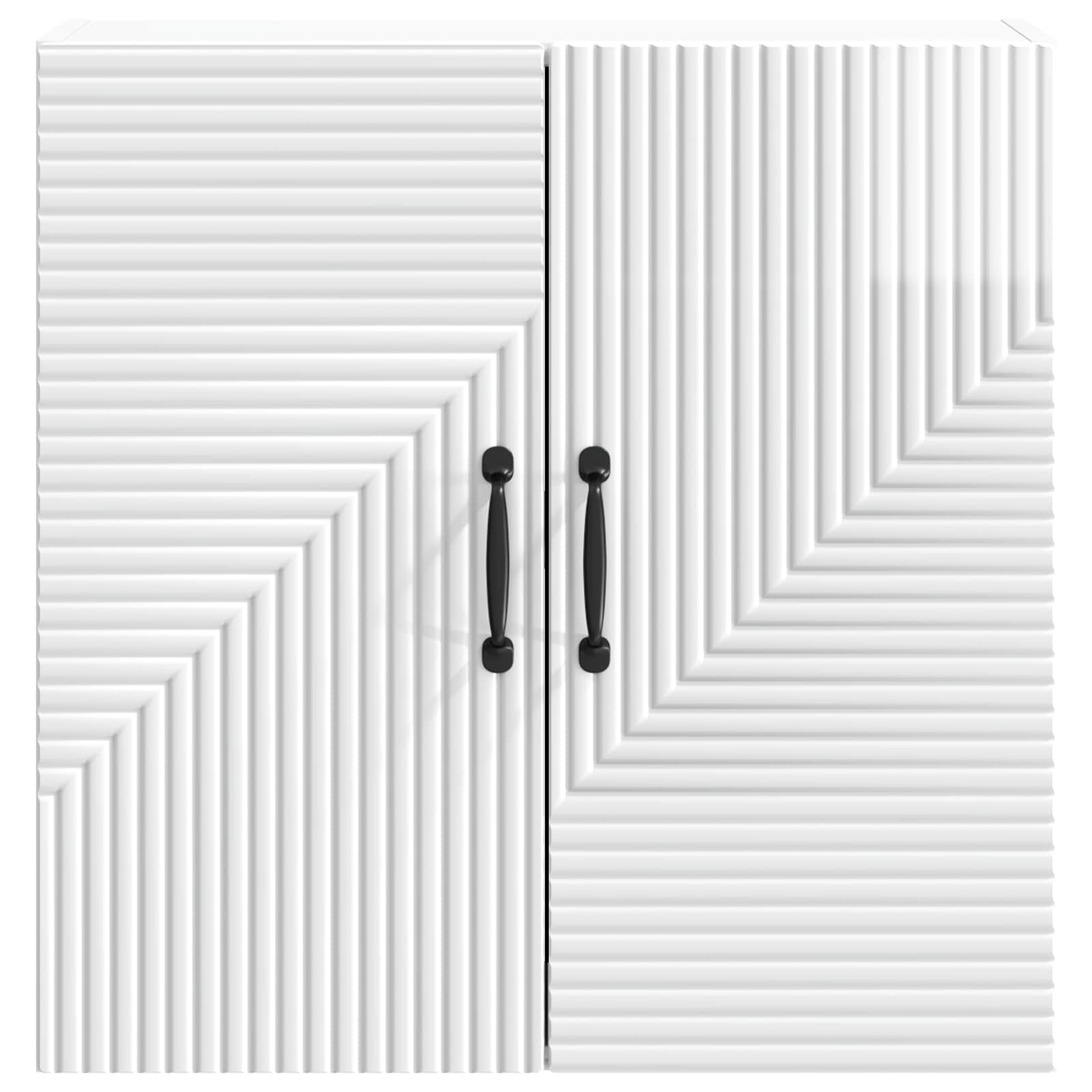 Armoire Murale Blanc brillant 59 x 31 x 60 cm Bois d'ingénierie - XIOS