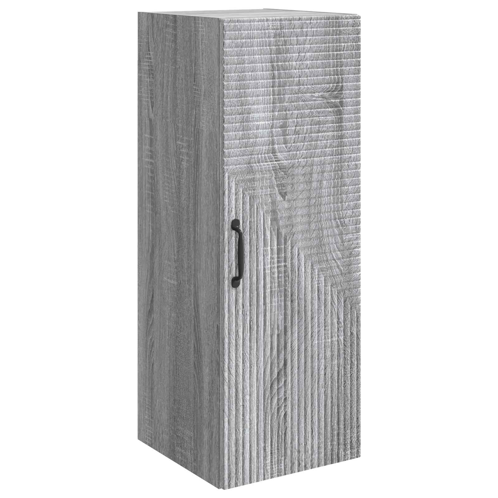 Armoire Murale Sonoma gris 33 x 34,5 x 90 cm Bois d'ingénierie - XIOS