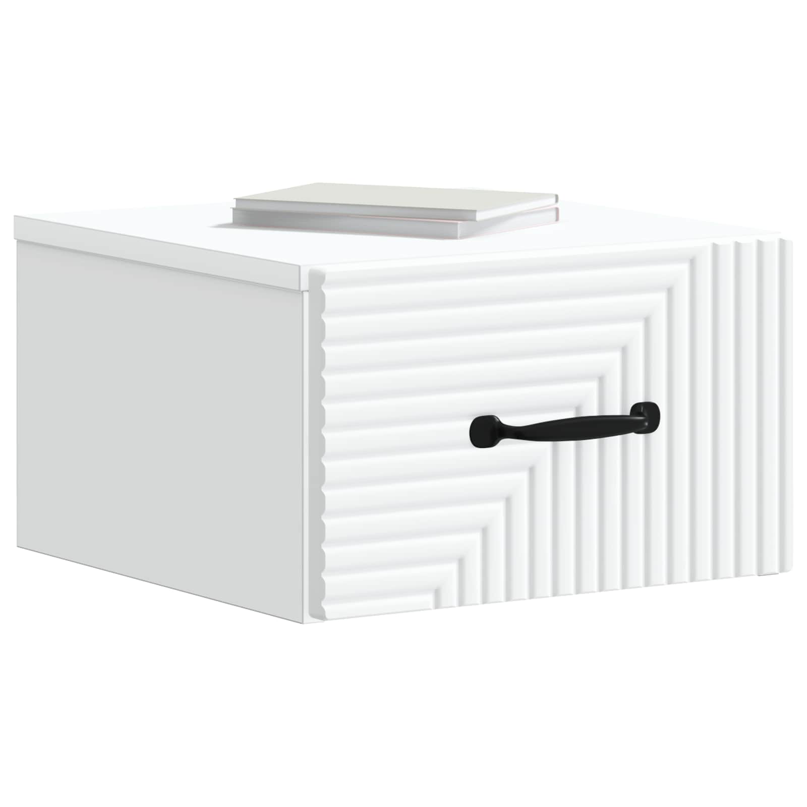 Cabinet de chevet mural 2 pcs Blanc 34,5 x 33 x 20 cm - XIOS