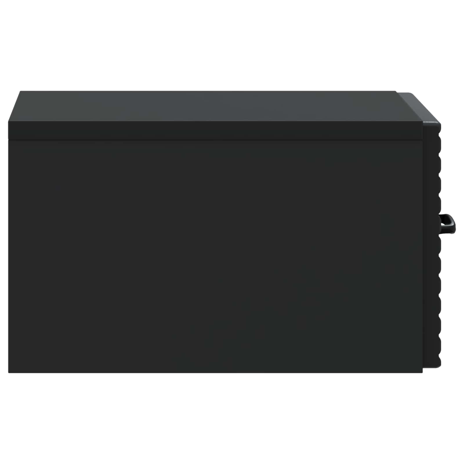 Cabinet de chevet mural 2 pcs Noir 34,5 x 33 x 20 cm - XIOS