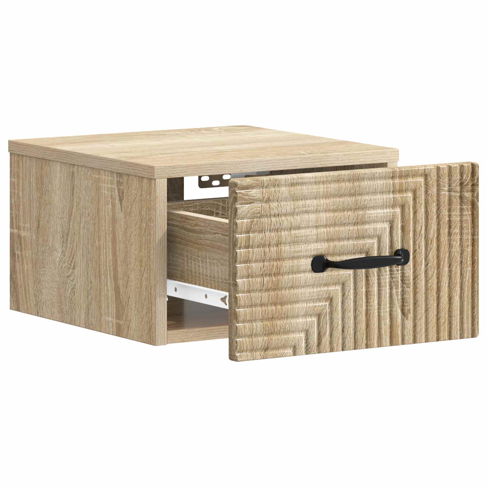 Cabinet de chevet mural 2 pcs Chêne Sonoma 34,5 x 33 x 20 cm