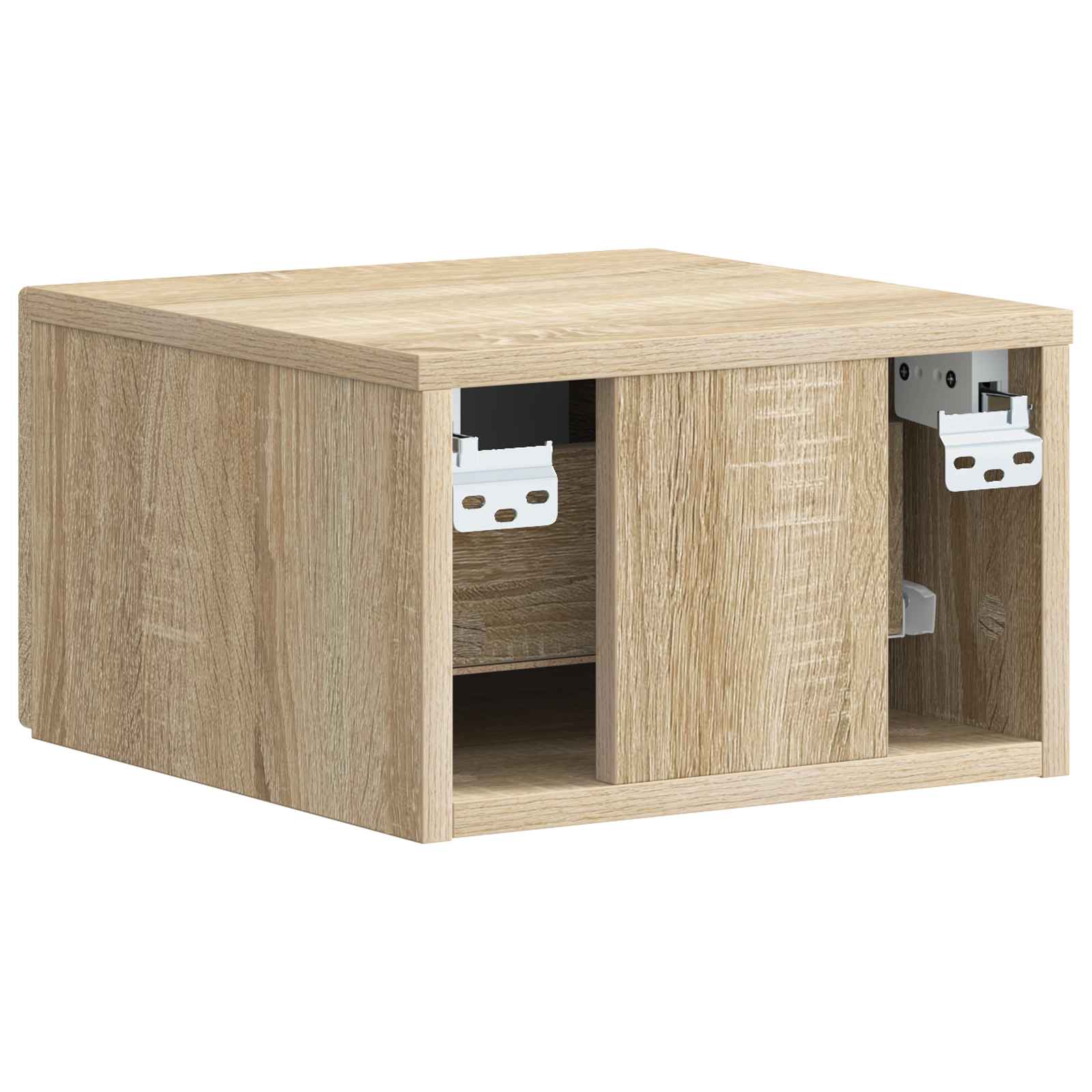 Cabinet de chevet mural 2 pcs Chêne Sonoma 34,5 x 33 x 20 cm