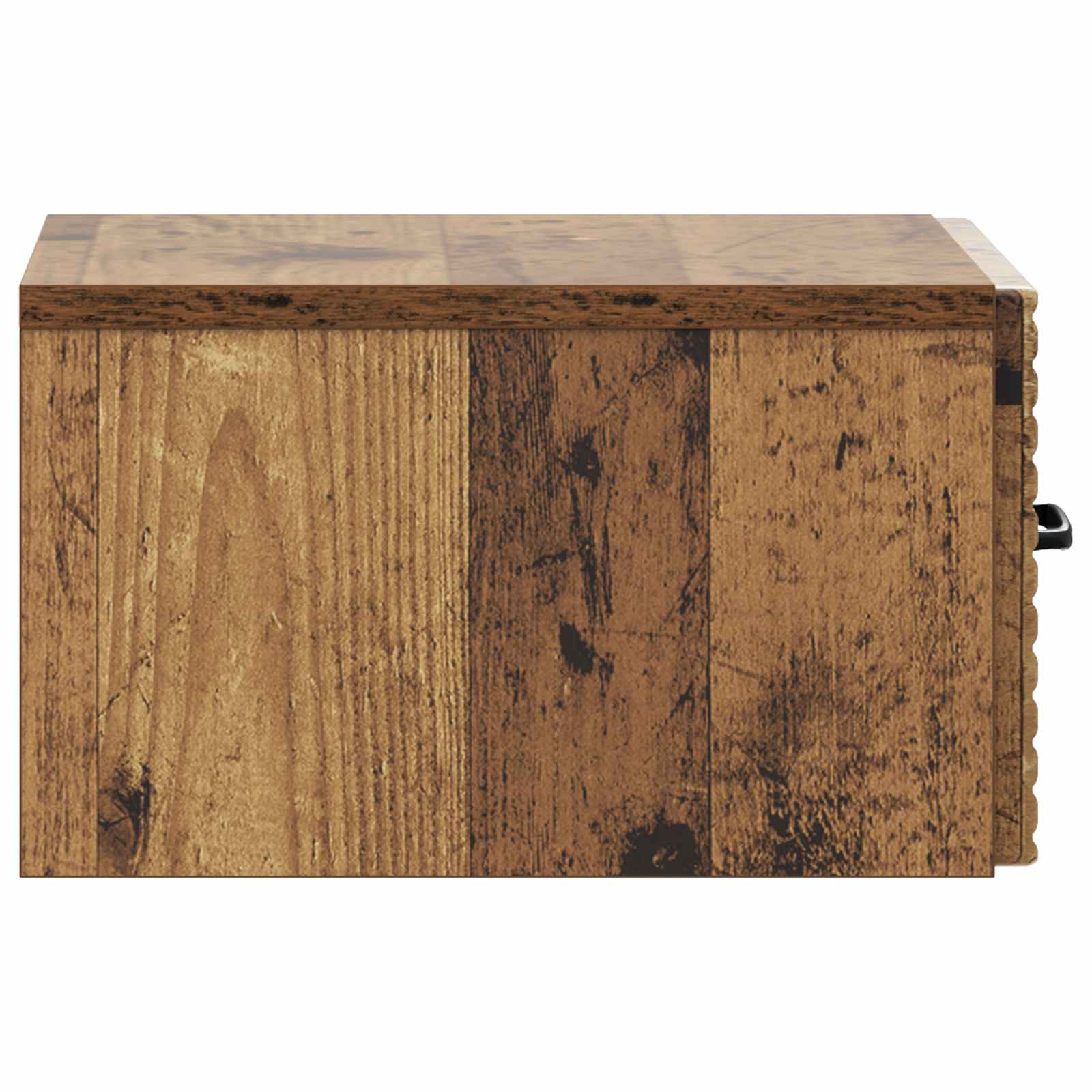 Cabinet de chevet mural 2 pc Bois ancien 34,5 x 33 x 20 cm - XIOS