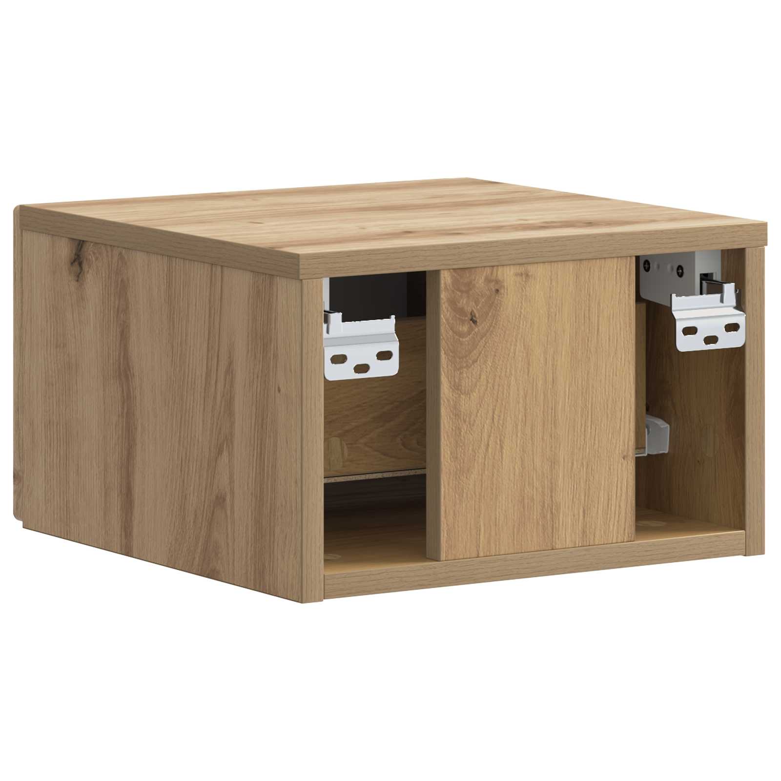 Cabinet de chevet mural 2 pcs Chêne artisanal 34,5 x 33 x 20 cm - XIOS