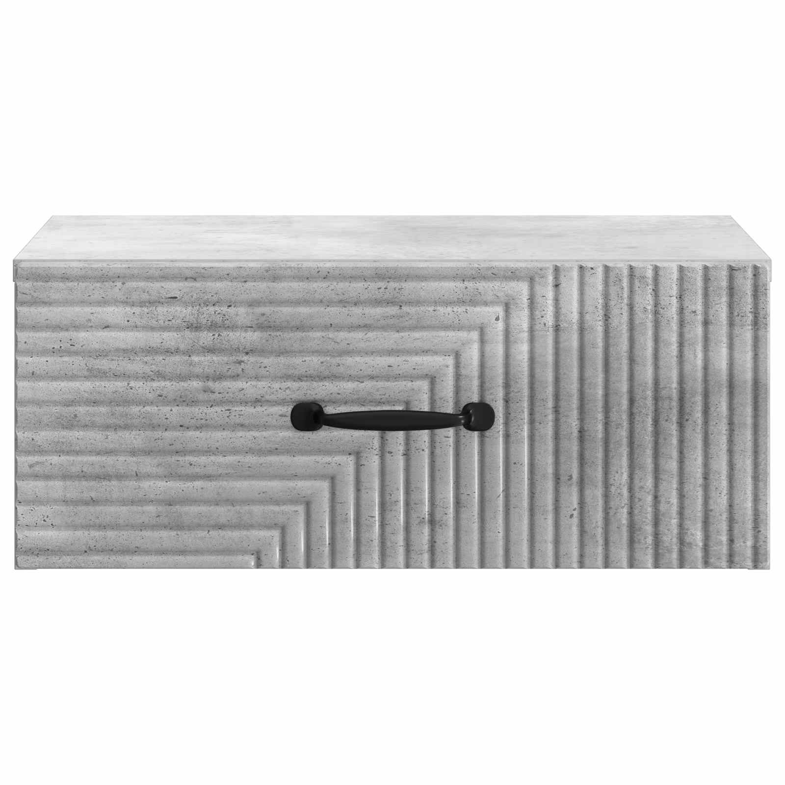 Cabinet de chevet mural 2 pcs Gris béton 49 x 34,5 x 20 cm - XIOS