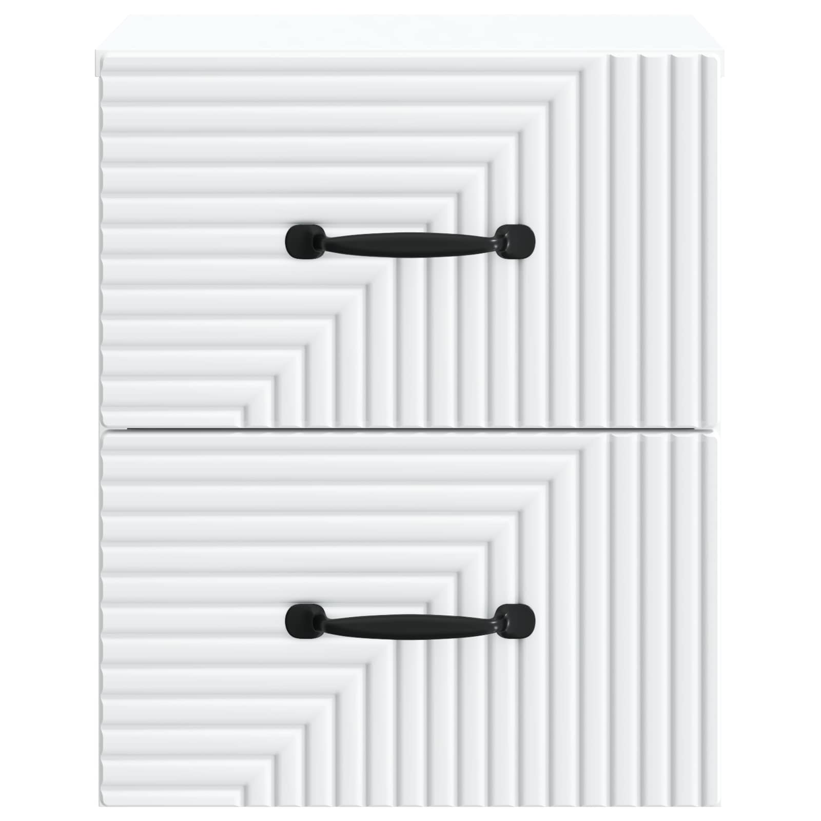 Cabinet de chevet mural 2 pcs Blanc 34,5 x 33 x 40 cm - XIOS