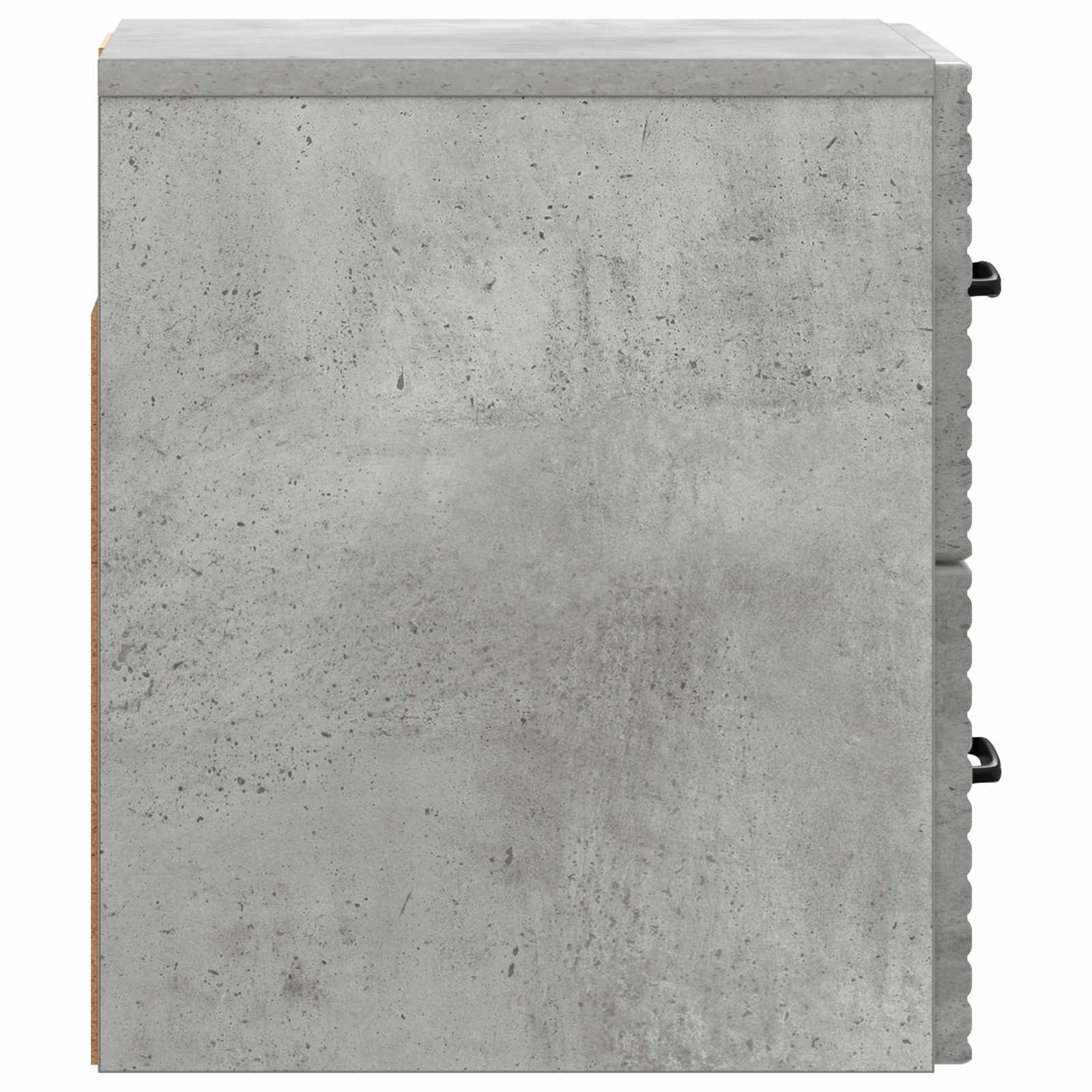 Cabinet de chevet mural 2 pcs Gris béton 34,5 x 33 x 40 cm - XIOS