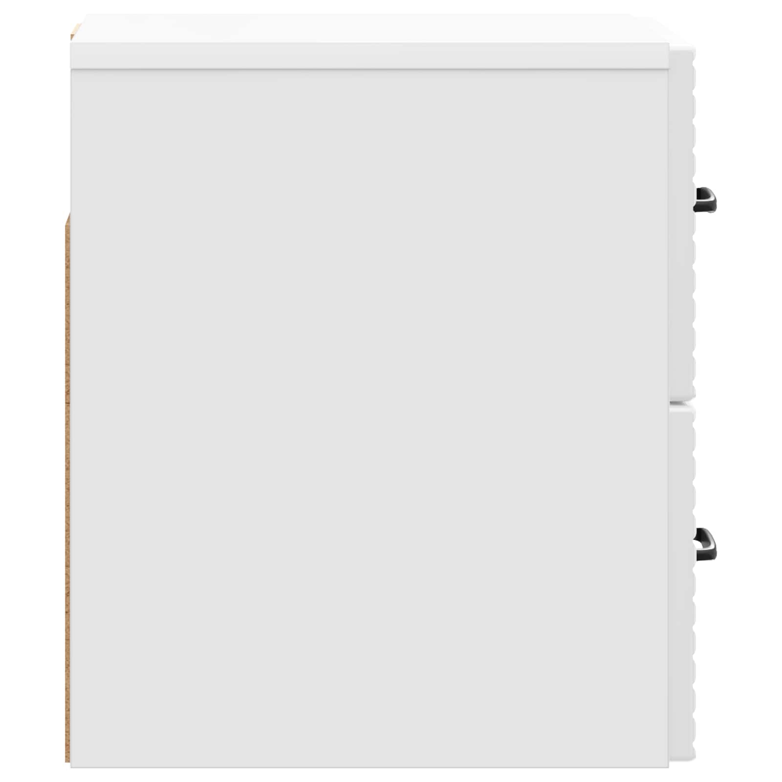 Cabinet de chevet mural 2 pcs Blanc brillant 34,5 x 33 x 40 cm - XIOS