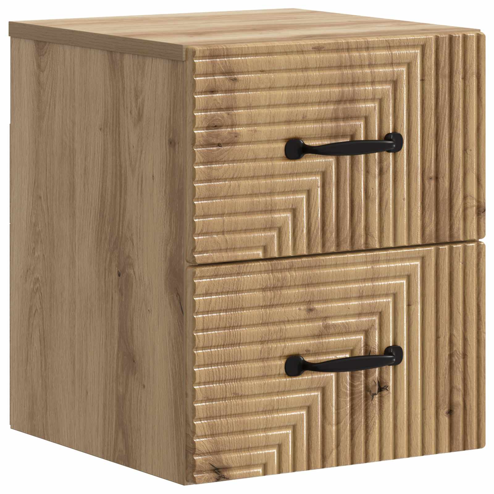 Cabinet de chevet mural 2 pcs Chêne artisanal 34,5 x 33 x 40 cm - XIOS