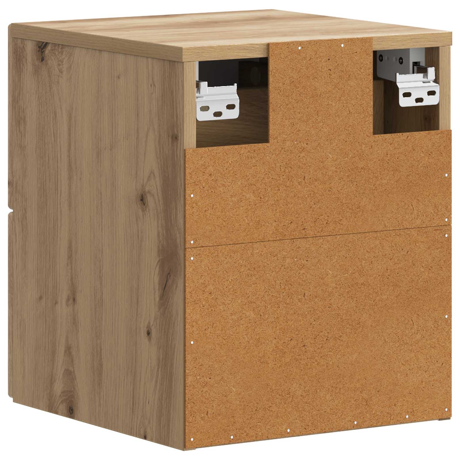 Cabinet de chevet mural 2 pcs Chêne artisanal 34,5 x 33 x 40 cm - XIOS
