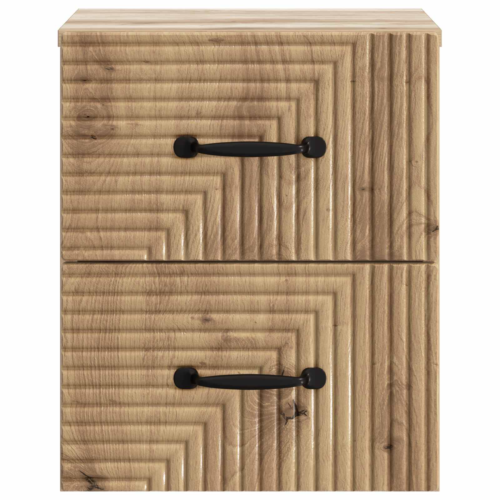 Cabinet de chevet mural 2 pcs Chêne artisanal 34,5 x 33 x 40 cm - XIOS