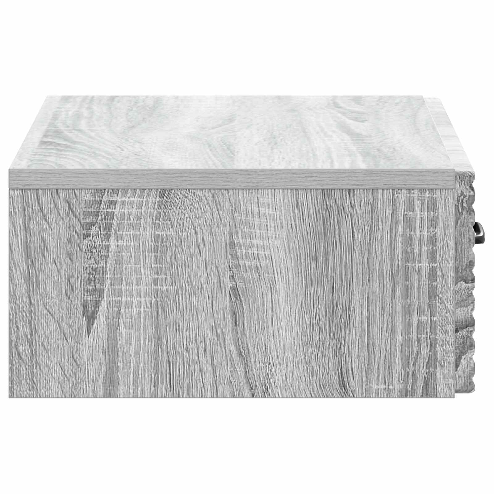 Table d'appoint murale Sonoma gris 59 x 34,5 x 17 cm - XIOS
