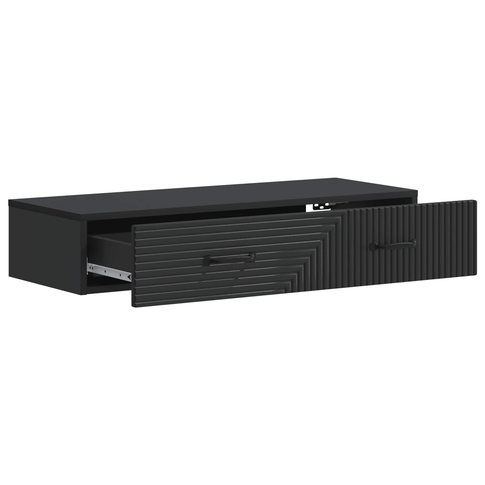 Table d'appoint murale Noir 87,5 x 34,5 x 17 cm - XIOS