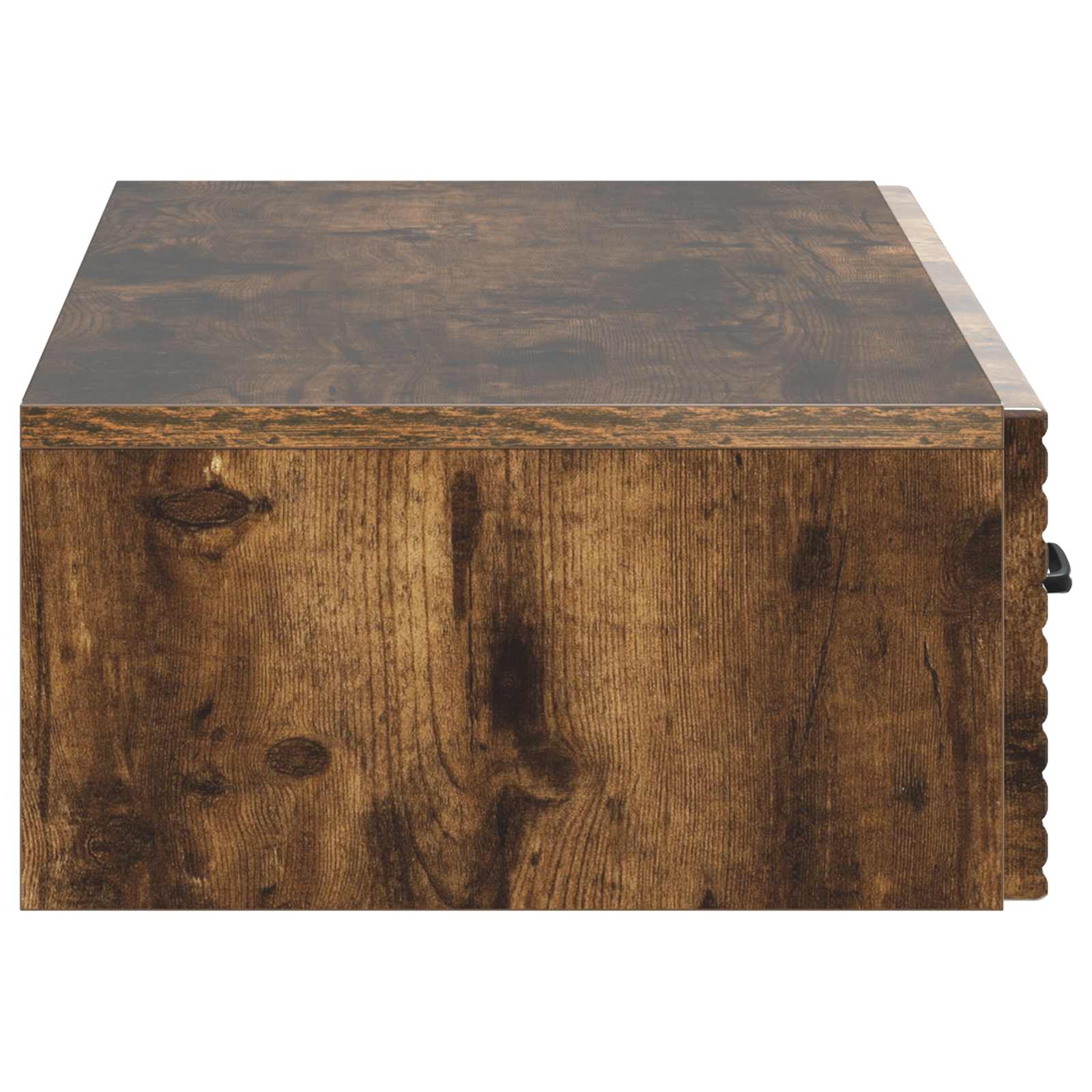 Table d'appoint murale Chêne fumé 87,5 x 34,5 x 17 cm
