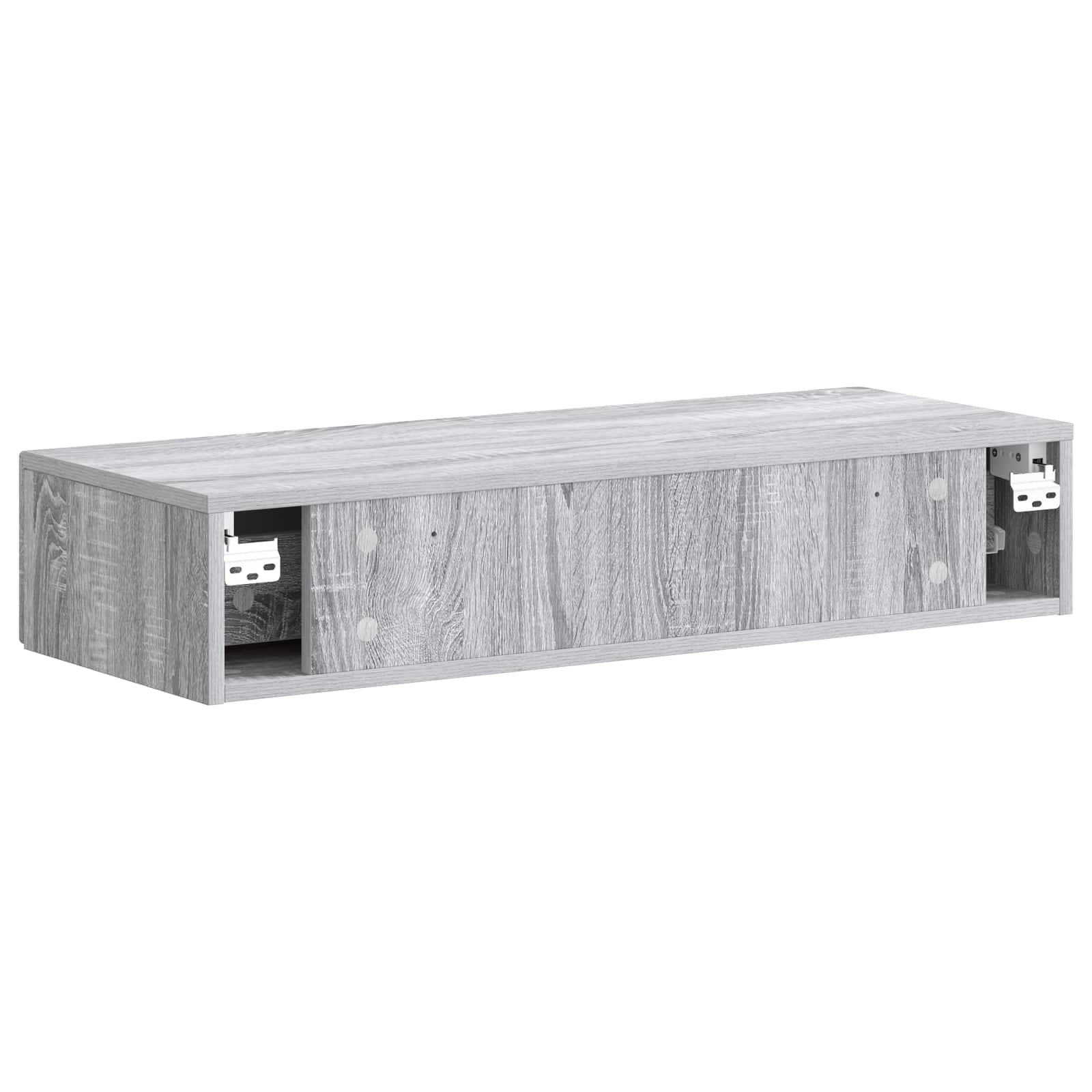 Table d'appoint murale Sonoma gris 87,5 x 34,5 x 17 cm - XIOS