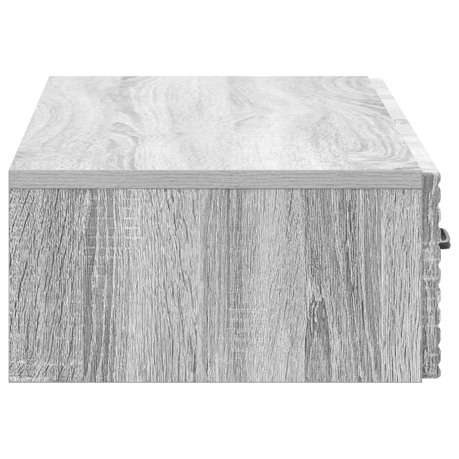 Table d'appoint murale Sonoma gris 87,5 x 34,5 x 17 cm - XIOS