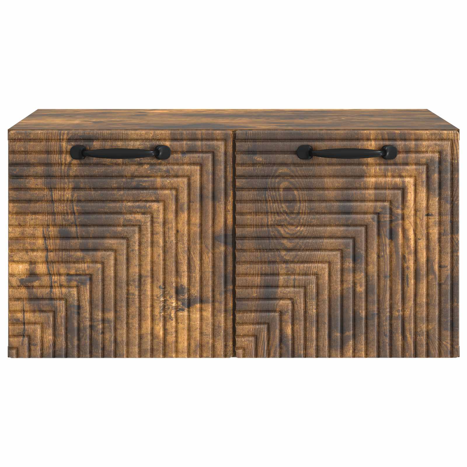 Meuble TV mural Chêne fumé 59,5 x 41 x 30 cm Bois d'ingénierie - XIOS