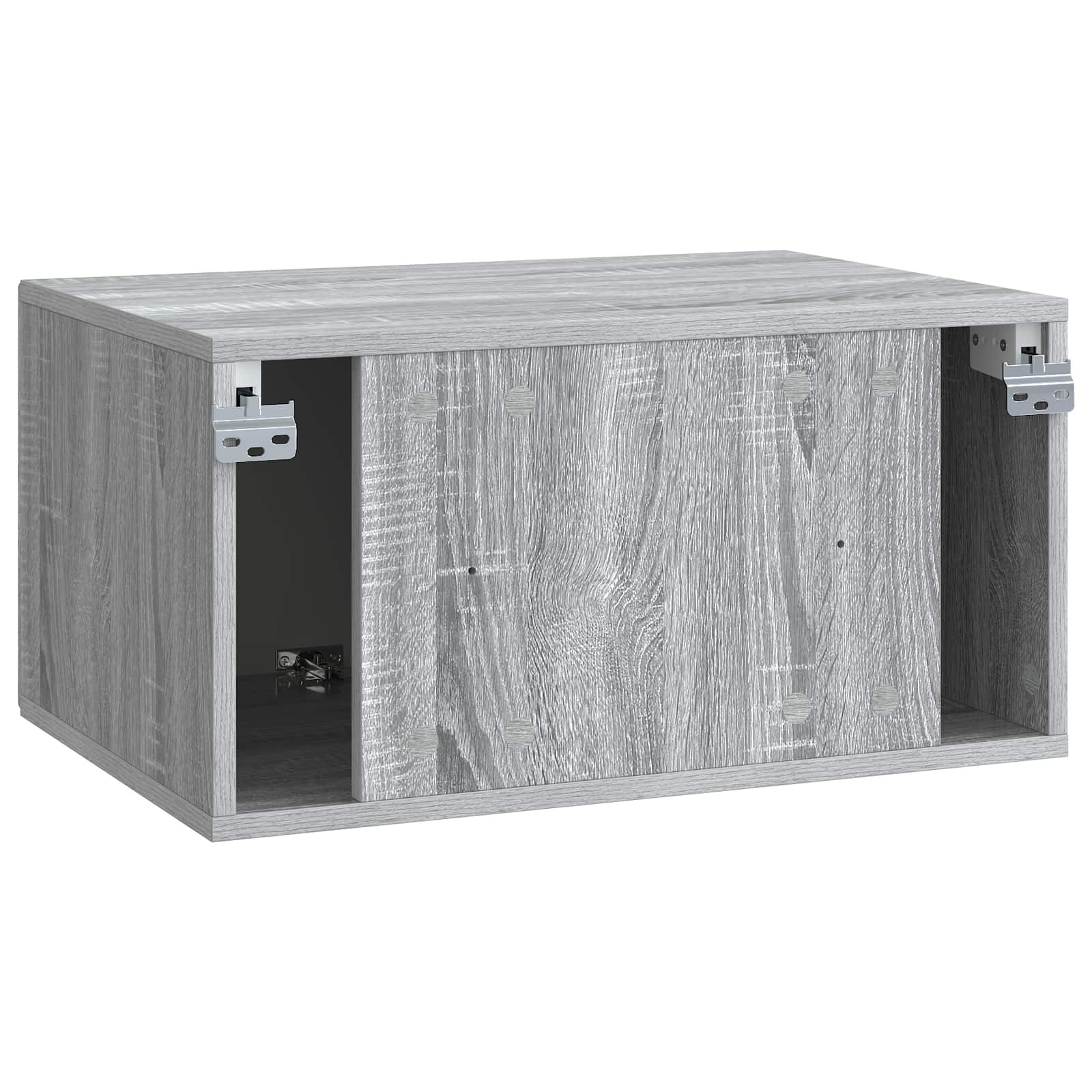 Meuble TV mural Sonoma gris 59,5 x 41 x 30 cm Bois d'ingénierie - XIOS