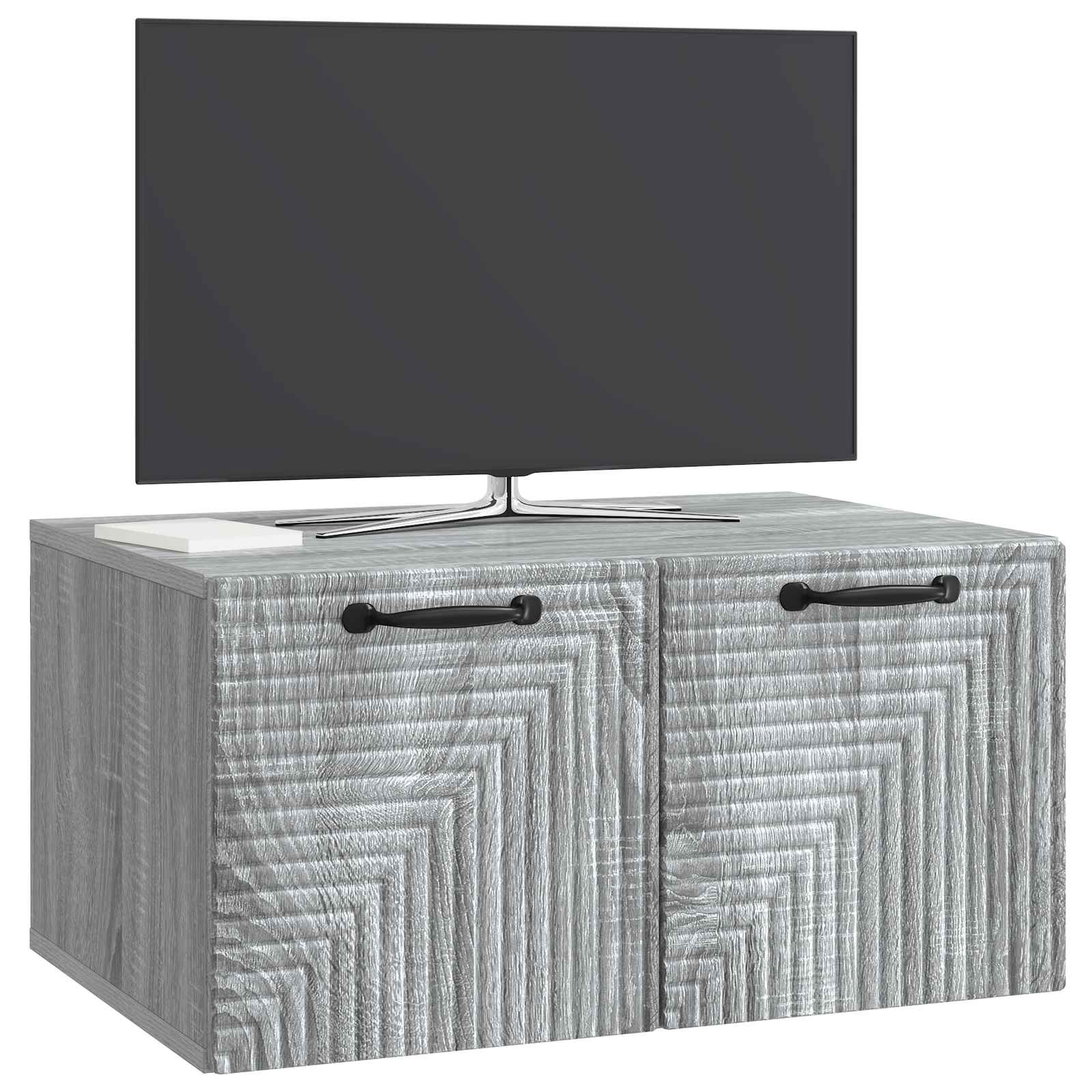 Meuble TV mural Sonoma gris 59,5 x 41 x 30 cm Bois d'ingénierie - XIOS