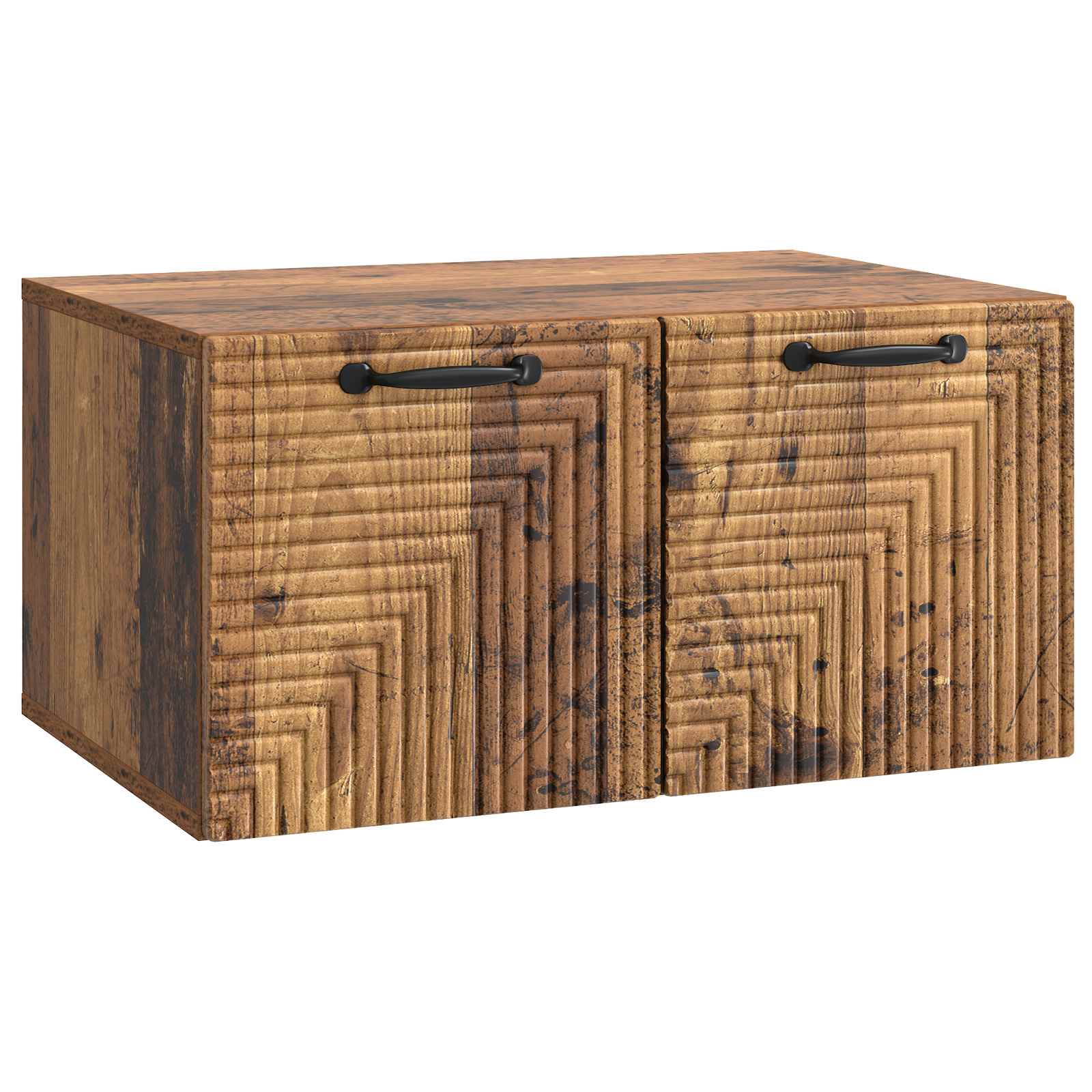 Meuble TV mural Bois ancien 59,5 x 41 x 30 cm Bois d'ingénierie - XIOS