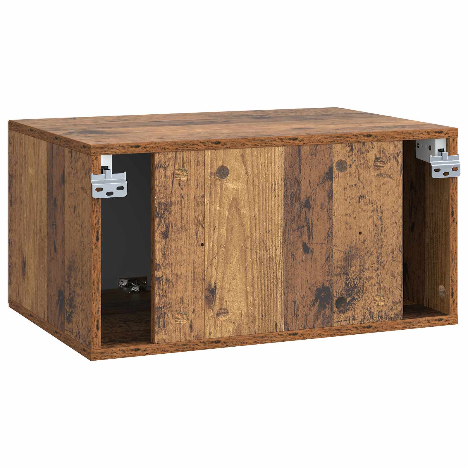 Meuble TV mural Bois ancien 59,5 x 41 x 30 cm Bois d'ingénierie - XIOS
