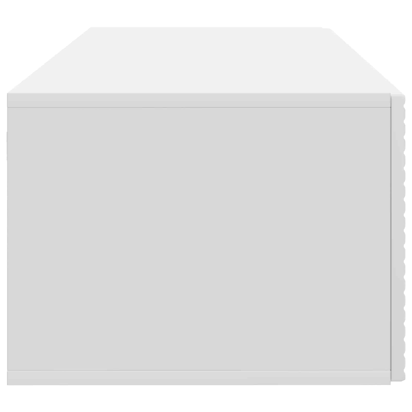 Meuble TV mural Blanc 78,5 x 41 x 30 cm Bois d'ingénierie - XIOS