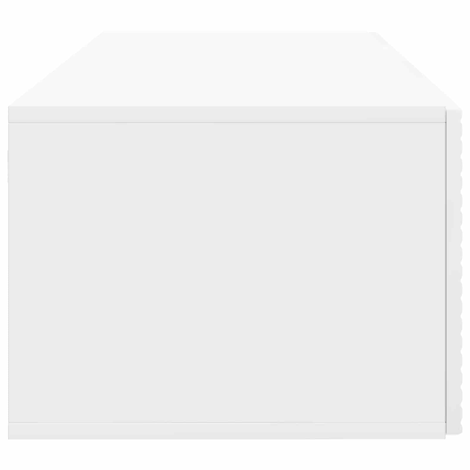 Meuble TV mural Montage mural Blanc brillant 78,5 x 41 x 30 cm - XIOS