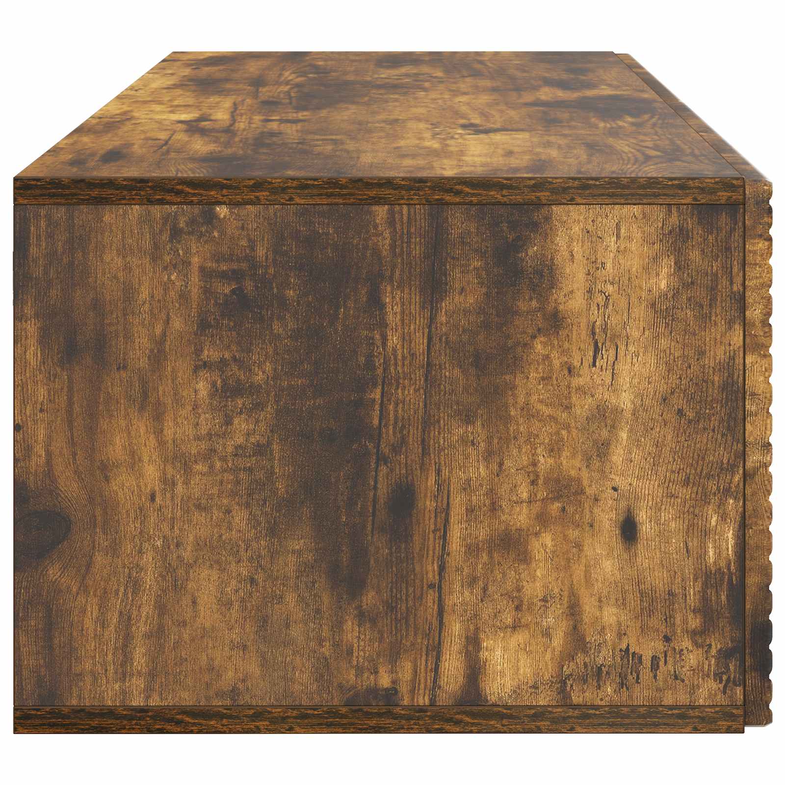 Meuble TV mural Chêne fumé 78,5 x 41 x 30 cm Bois d'ingénierie - XIOS