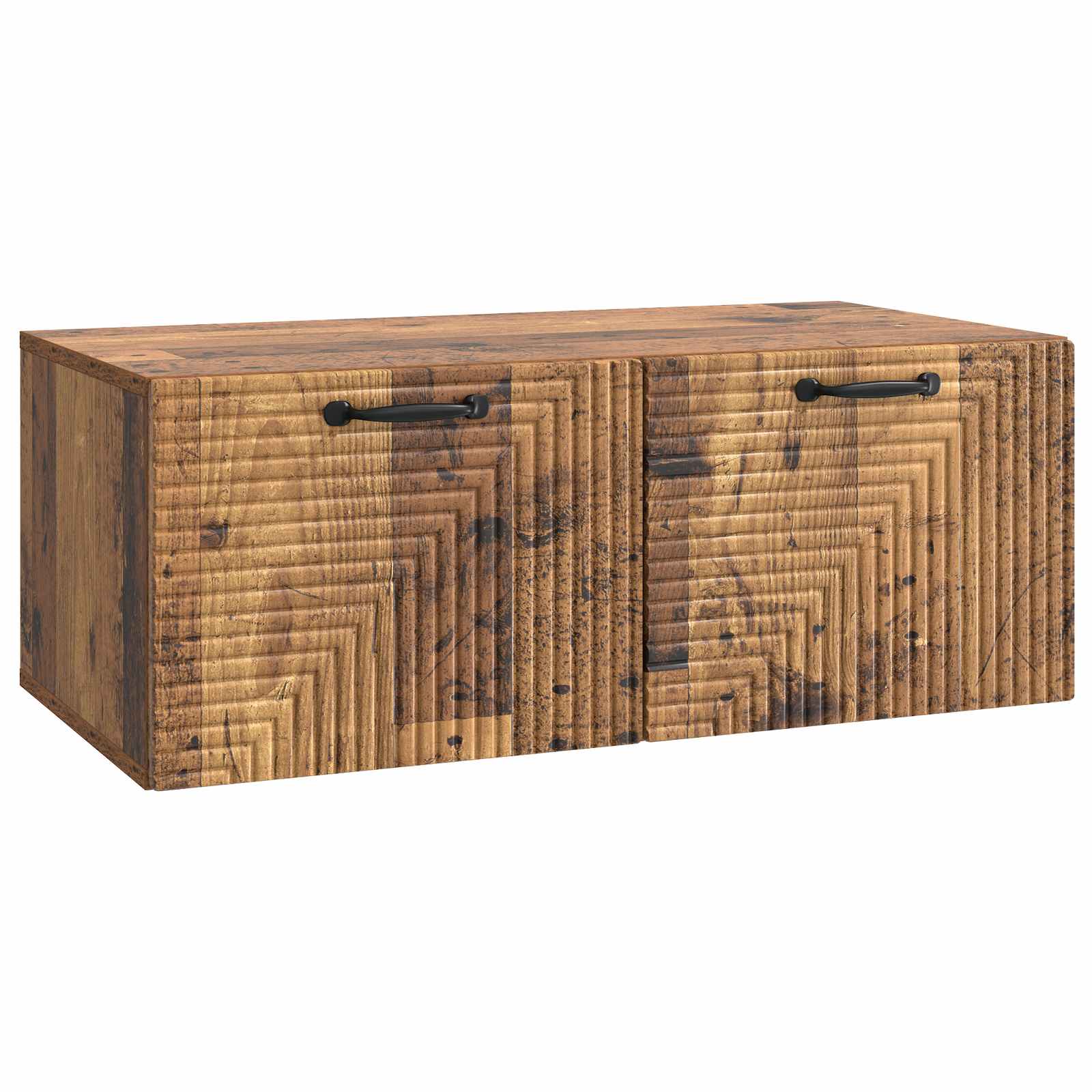 Meuble TV mural Bois ancien 78,5 x 41 x 30 cm Bois d'ingénierie - XIOS