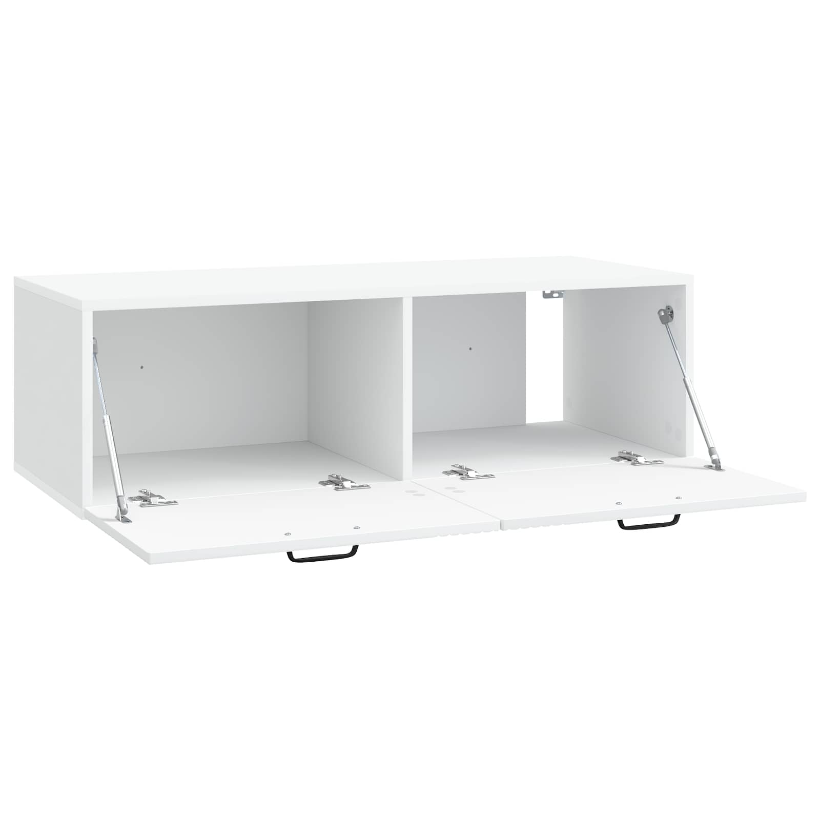 Meuble TV mural Blanc 98 x 41 x 30 cm Bois d'ingénierie - XIOS