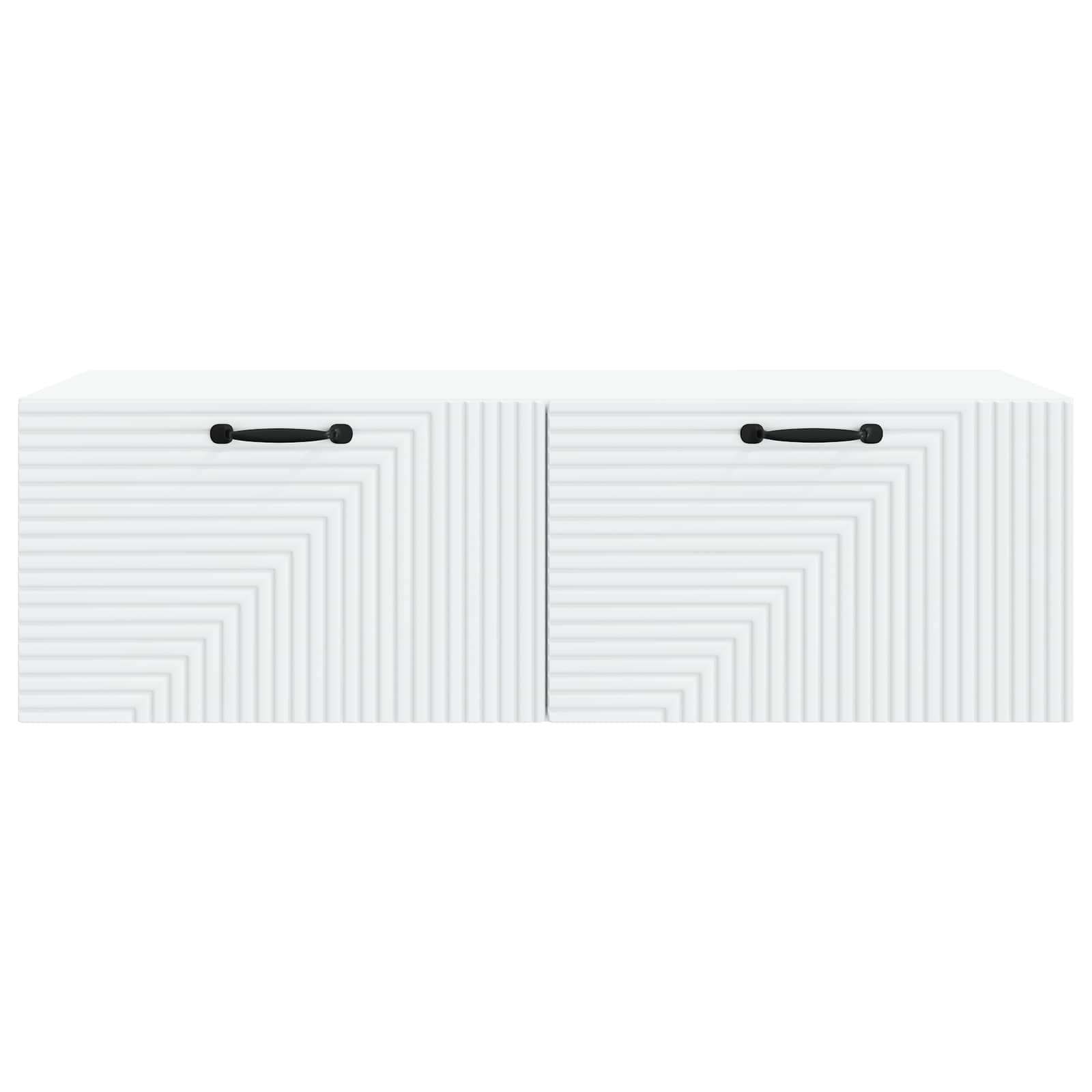 Meuble TV mural Blanc 98 x 41 x 30 cm Bois d'ingénierie - XIOS