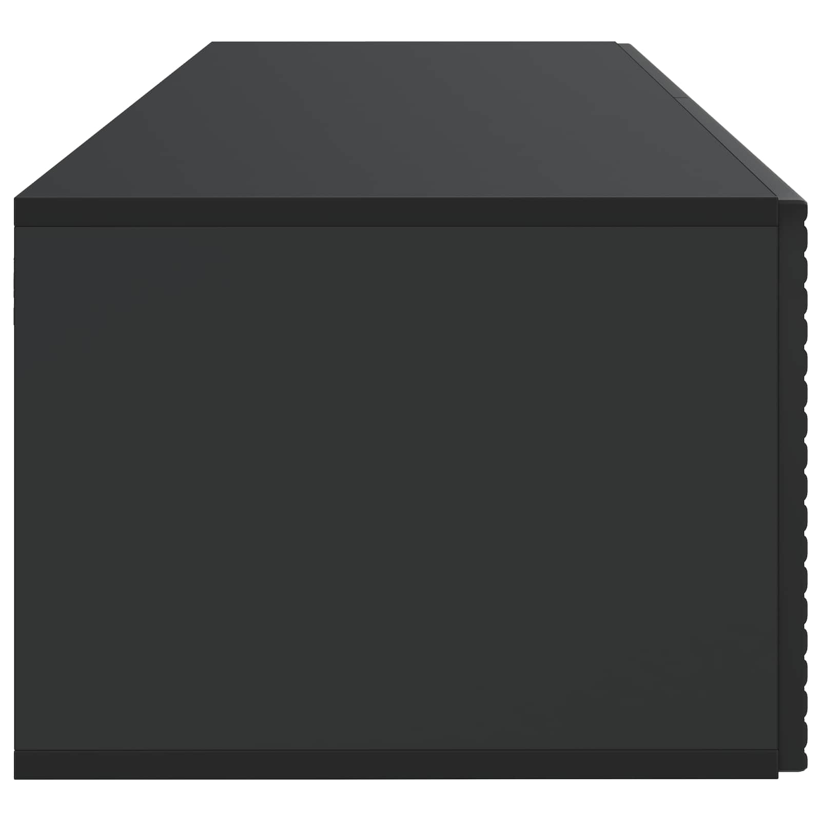Meuble TV mural Noir 98 x 41 x 30 cm Bois d'ingénierie - XIOS