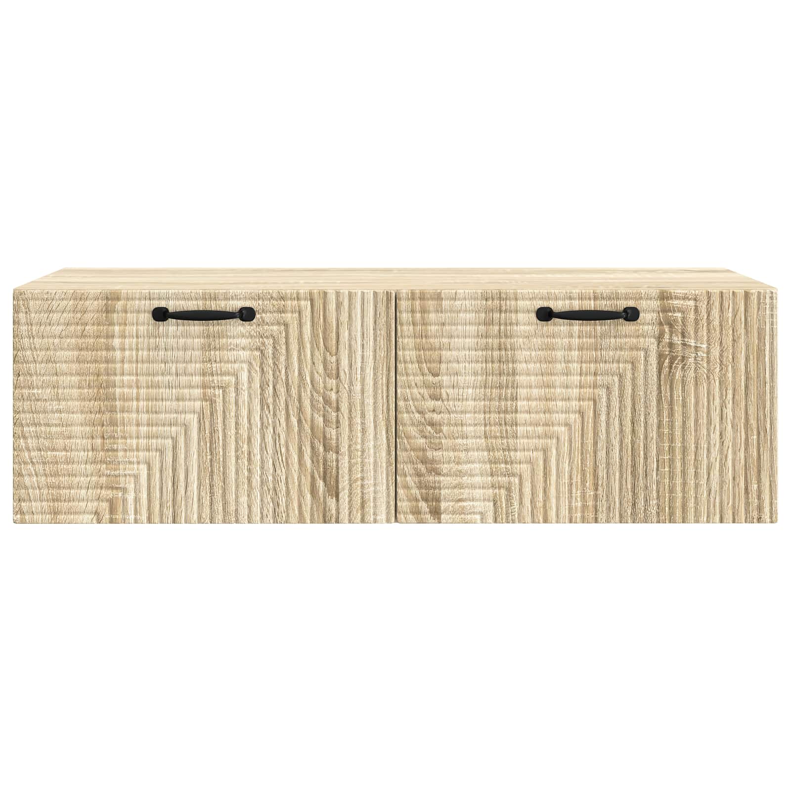 Meuble TV mural Chêne Sonoma 98 x 41 x 30 cm Bois d'ingénierie - XIOS