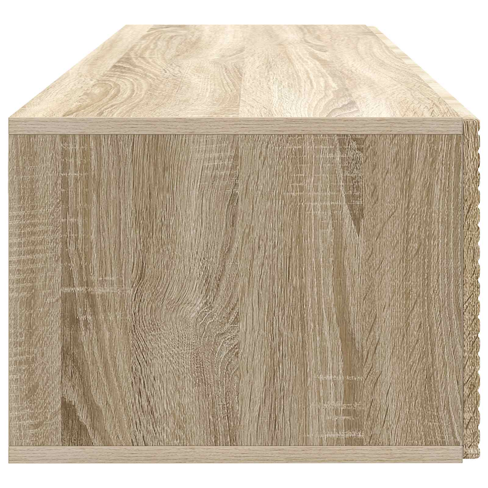 Meuble TV mural Chêne Sonoma 98 x 41 x 30 cm Bois d'ingénierie - XIOS