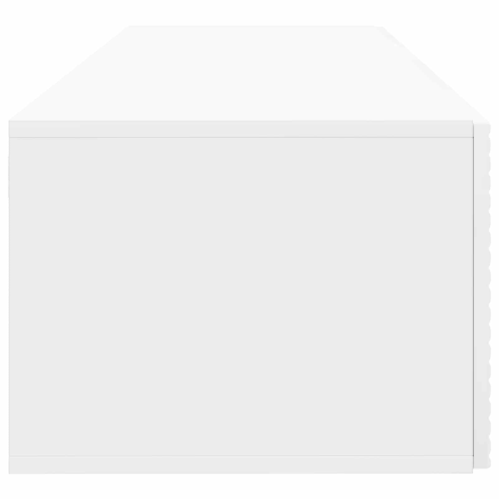 Meuble TV mural Montage mural Blanc brillant 98 x 41 x 30 cm - XIOS