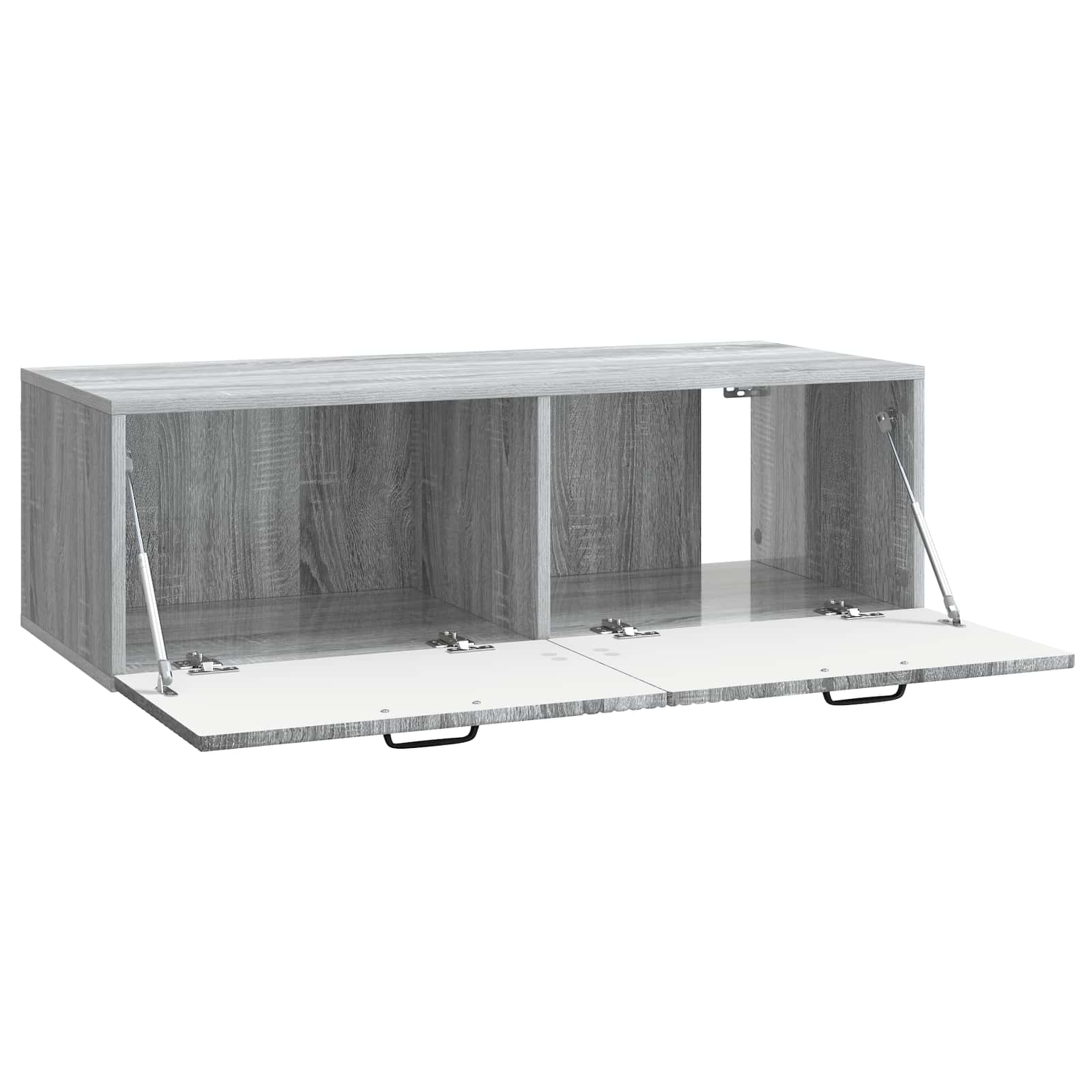 Meuble TV mural Sonoma gris 98 x 41 x 30 cm Bois d'ingénierie - XIOS