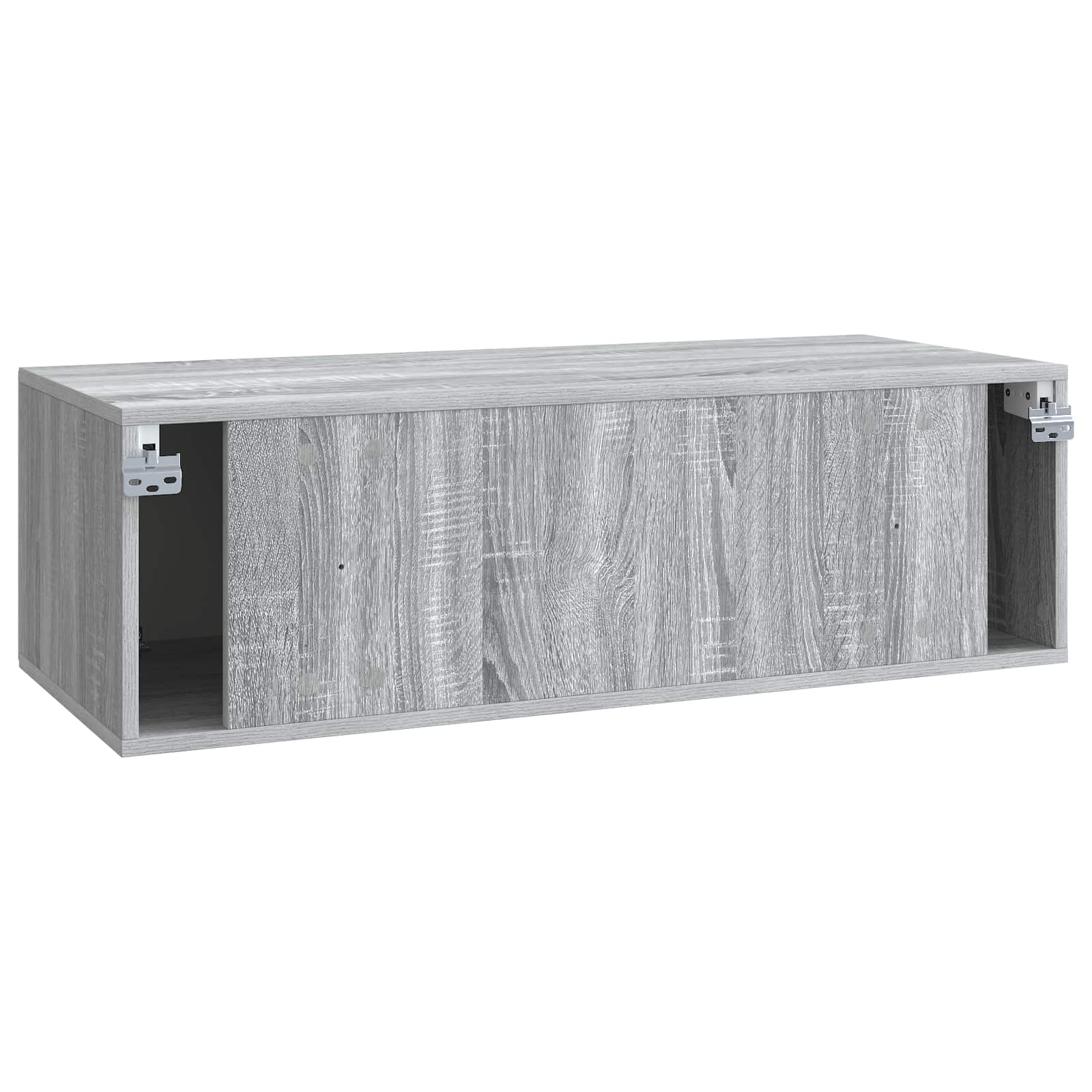 Meuble TV mural Sonoma gris 98 x 41 x 30 cm Bois d'ingénierie - XIOS